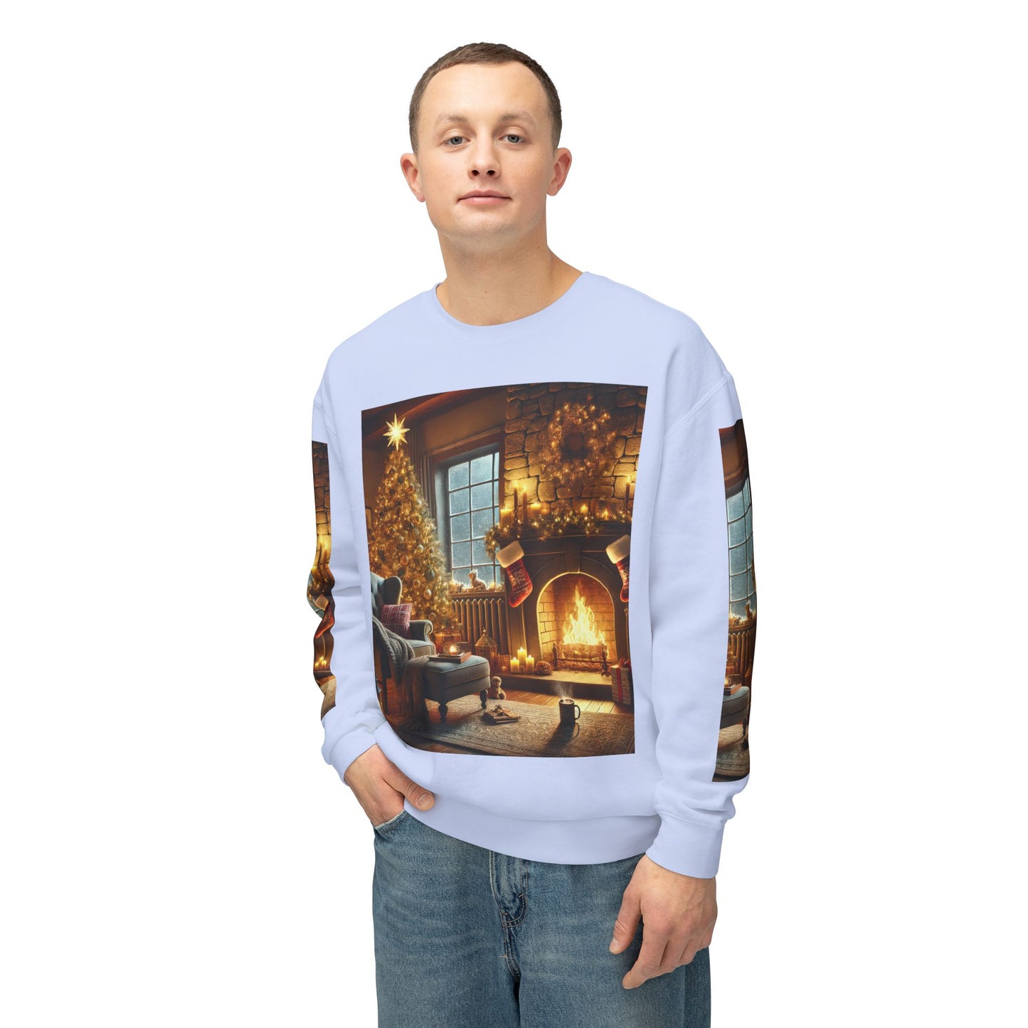 Unisex Lightweight Crewneck Sweatshirt