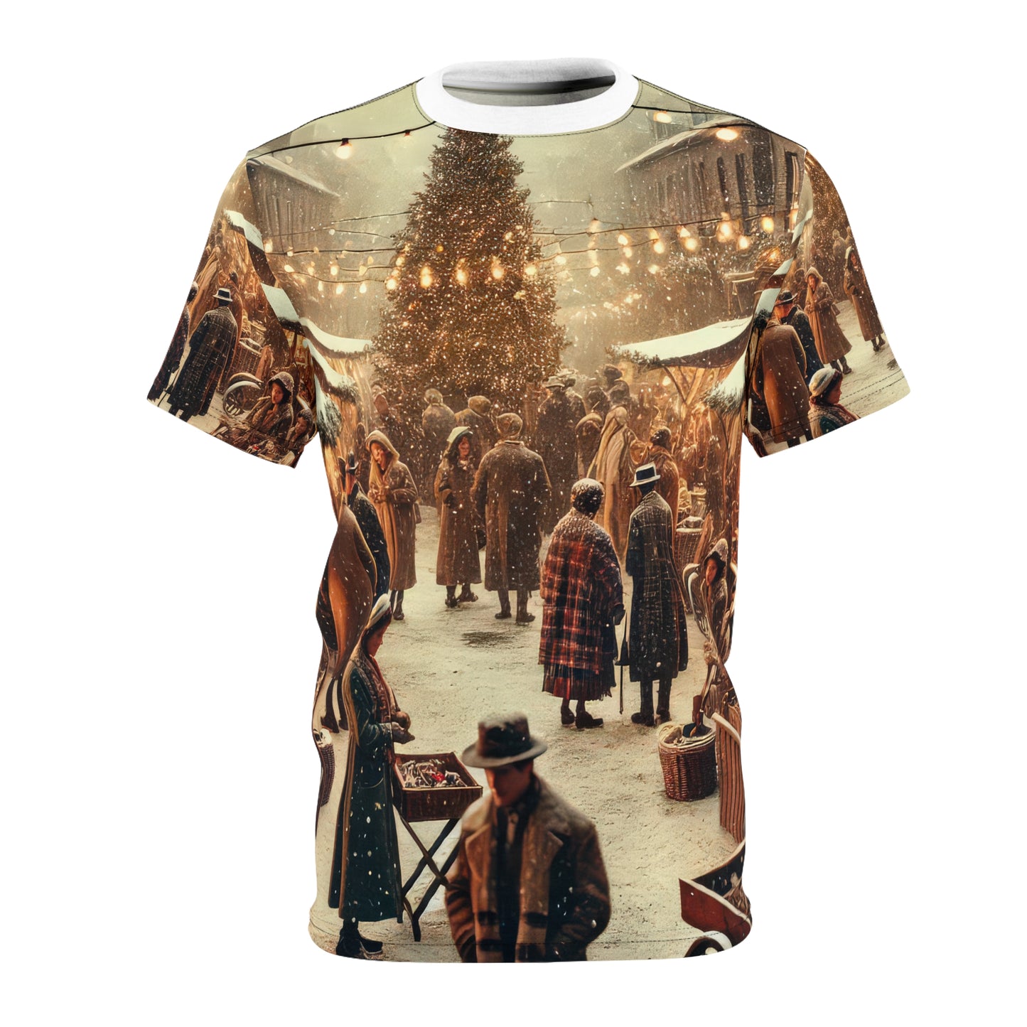 Unisex Cut & Sew Tee (AOP)