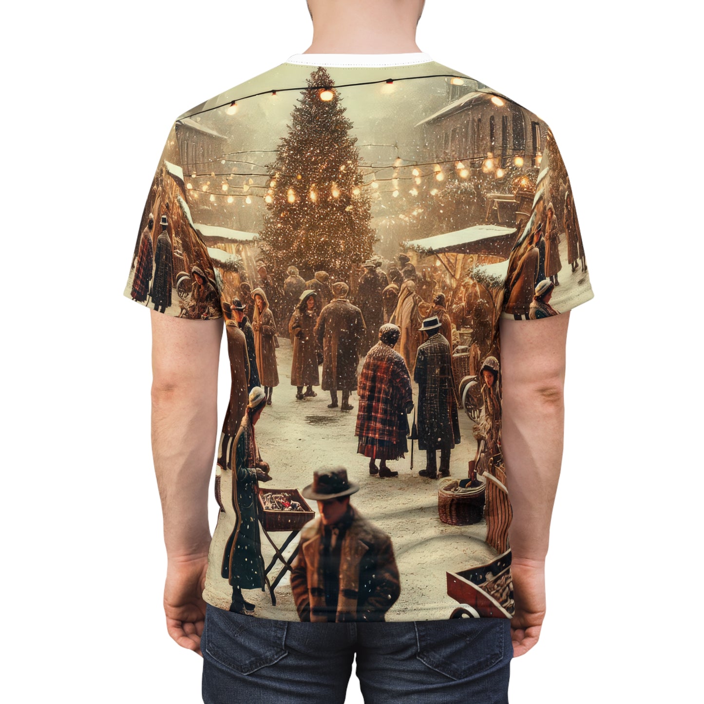 Unisex Cut & Sew Tee (AOP)