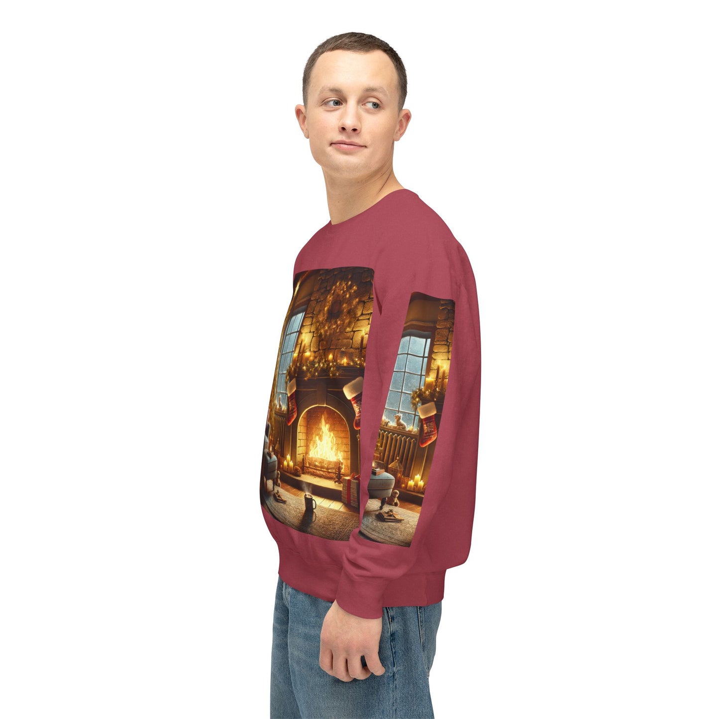 Unisex Lightweight Crewneck Sweatshirt