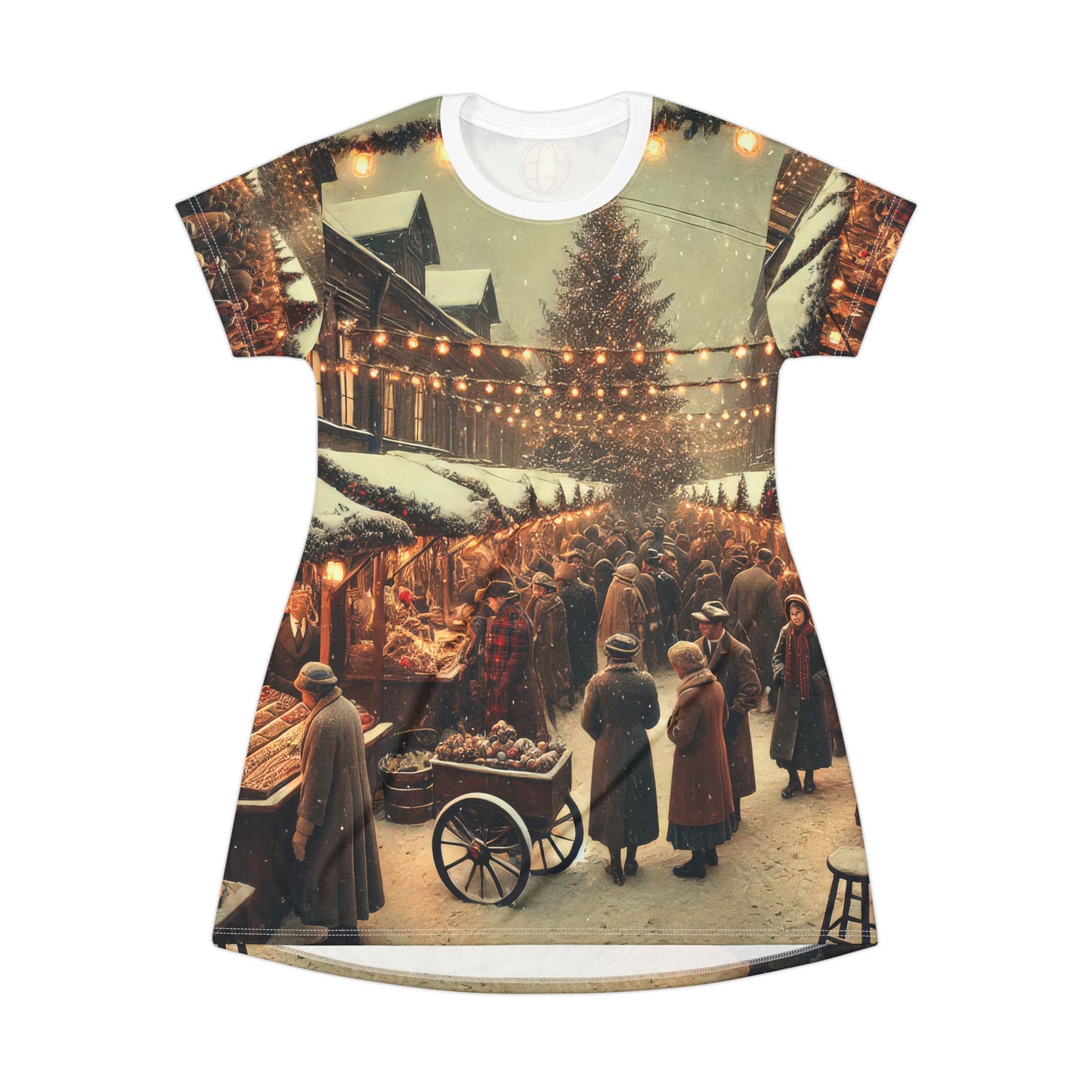 T-Shirt Dress (AOP)