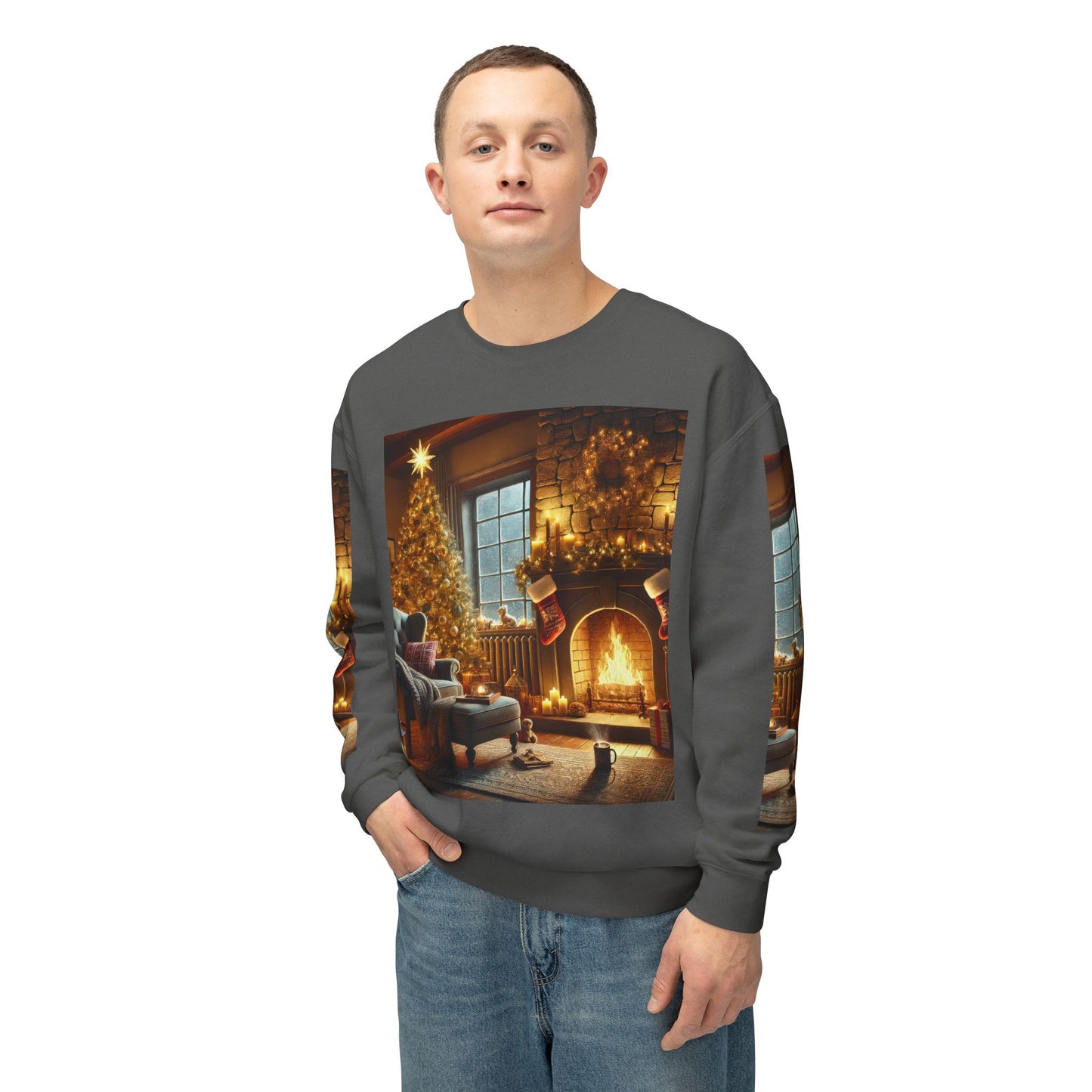 Unisex Lightweight Crewneck Sweatshirt