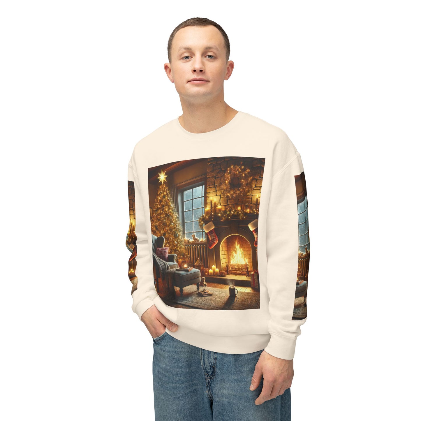 Unisex Lightweight Crewneck Sweatshirt