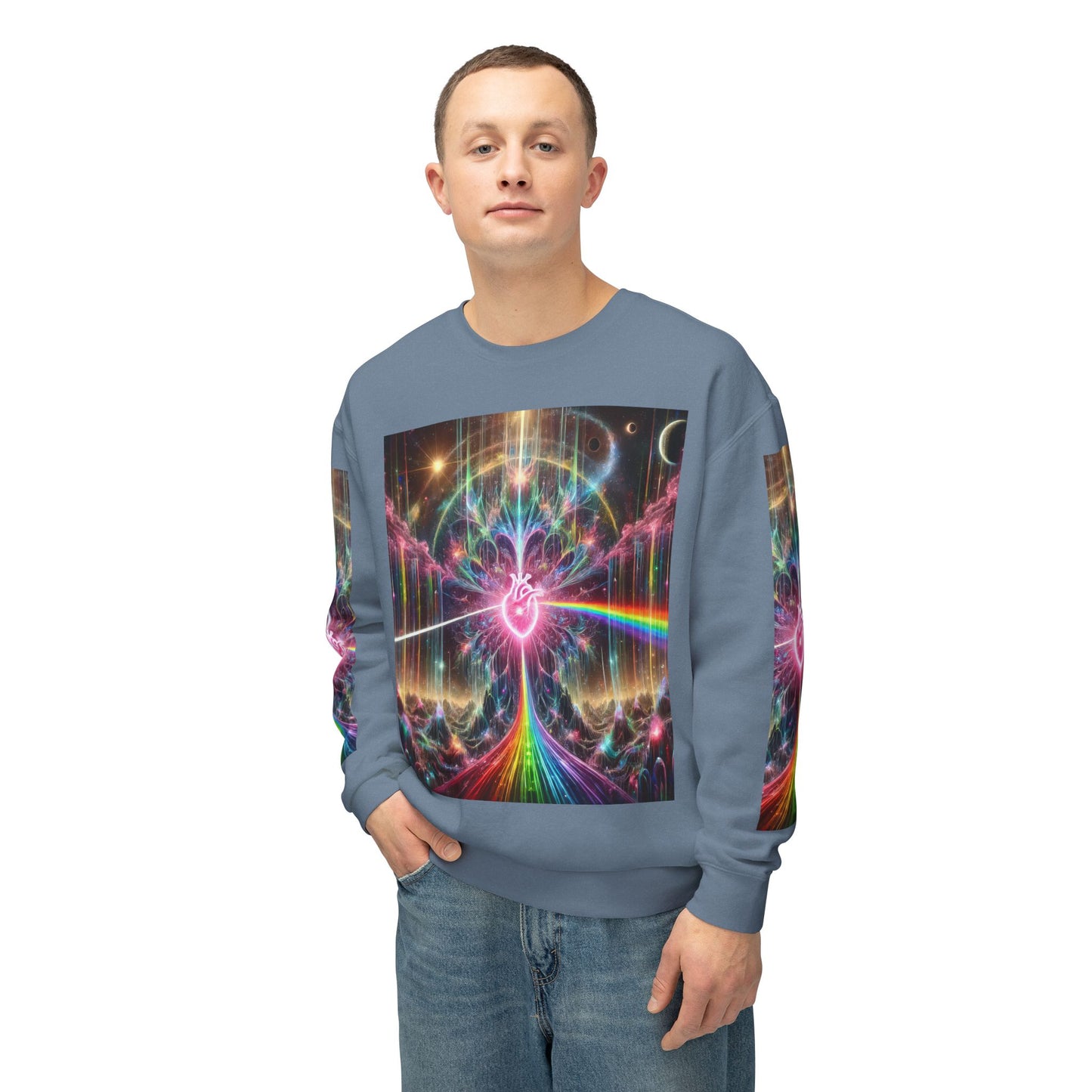 Unisex Lightweight Crewneck Sweatshirt