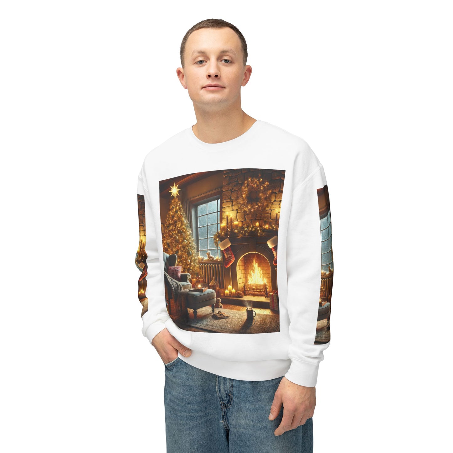 Unisex Lightweight Crewneck Sweatshirt