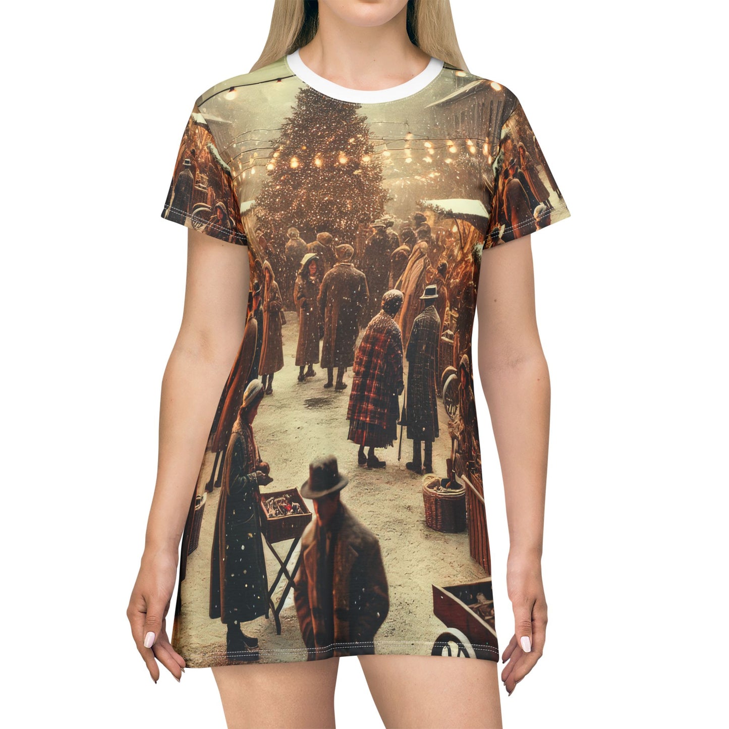 T-Shirt Dress (AOP)