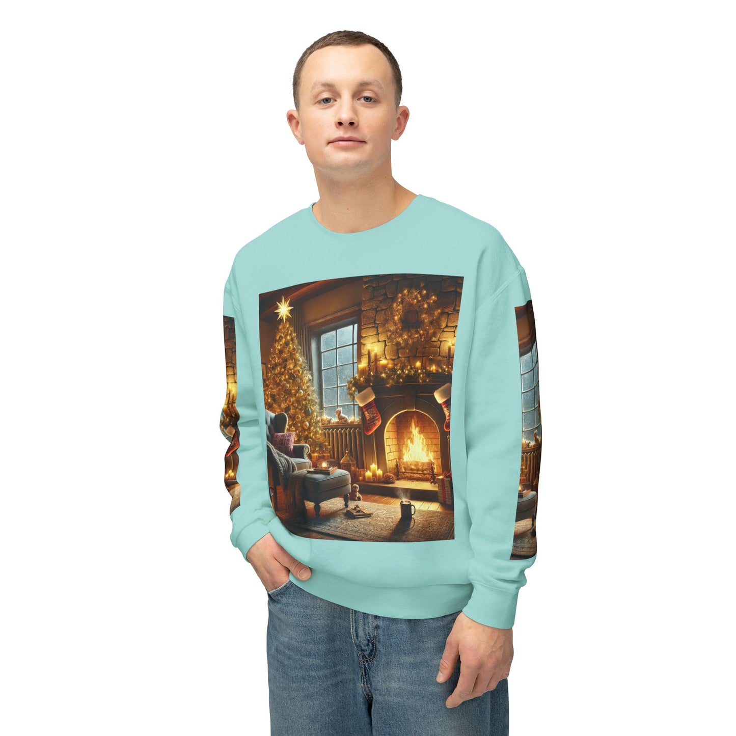 Unisex Lightweight Crewneck Sweatshirt