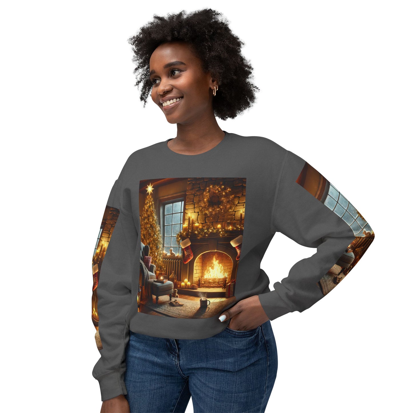 Unisex Lightweight Crewneck Sweatshirt