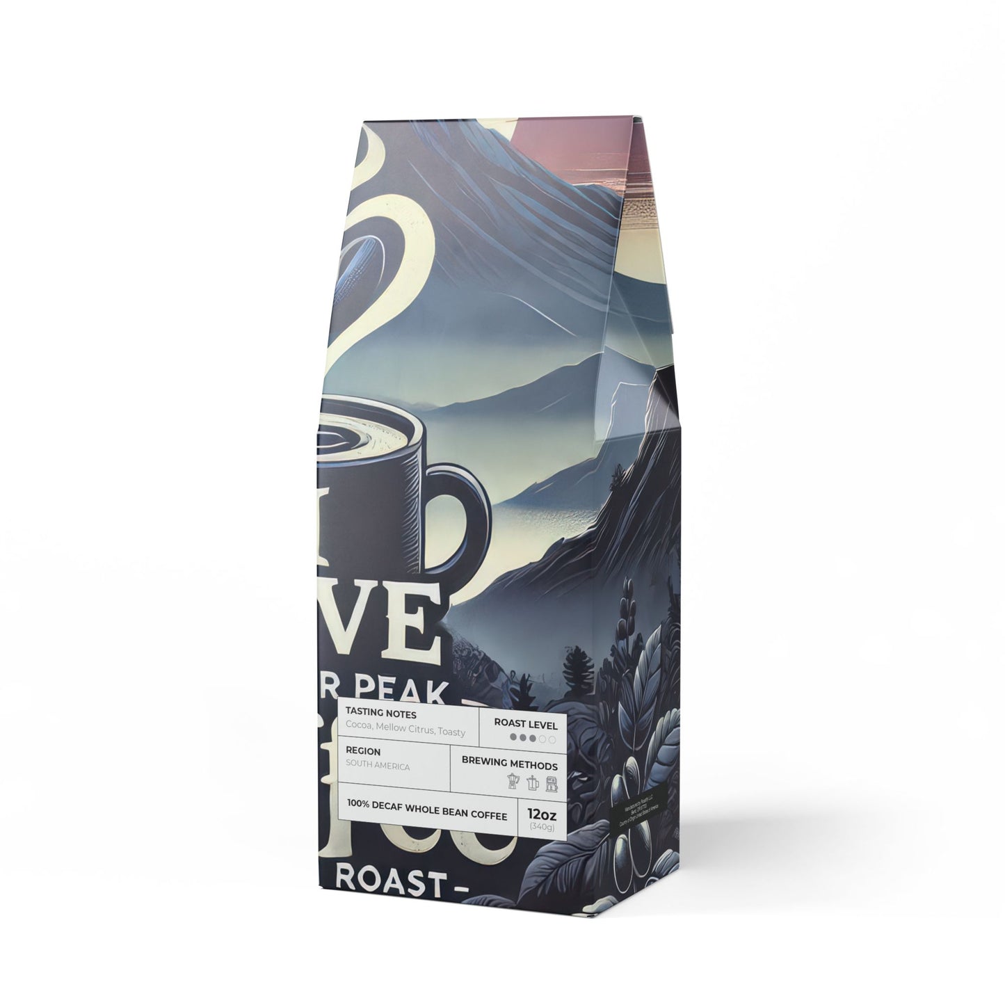 Trapper Peak Decaf Coffee Blend (Medium Roast)