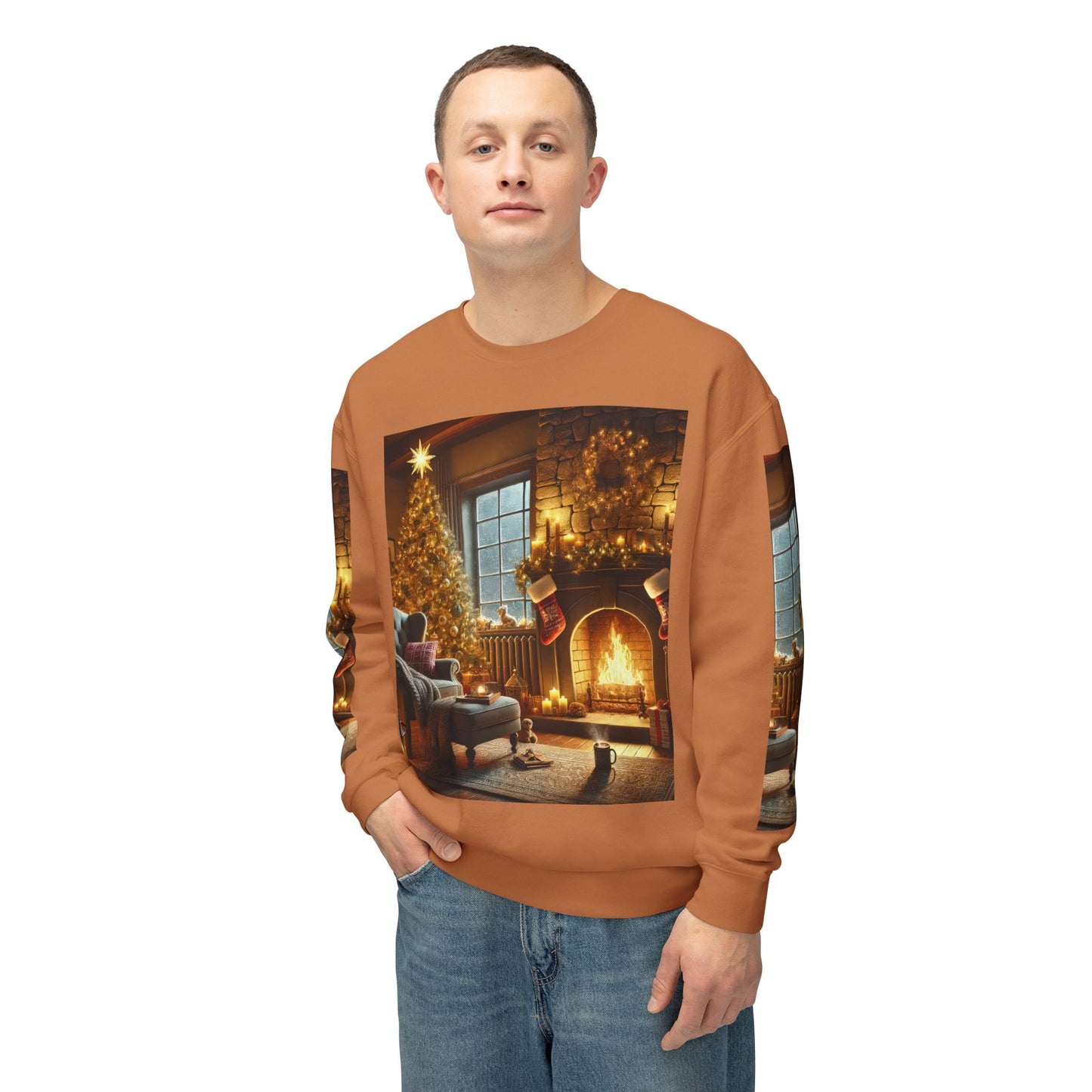 Unisex Lightweight Crewneck Sweatshirt