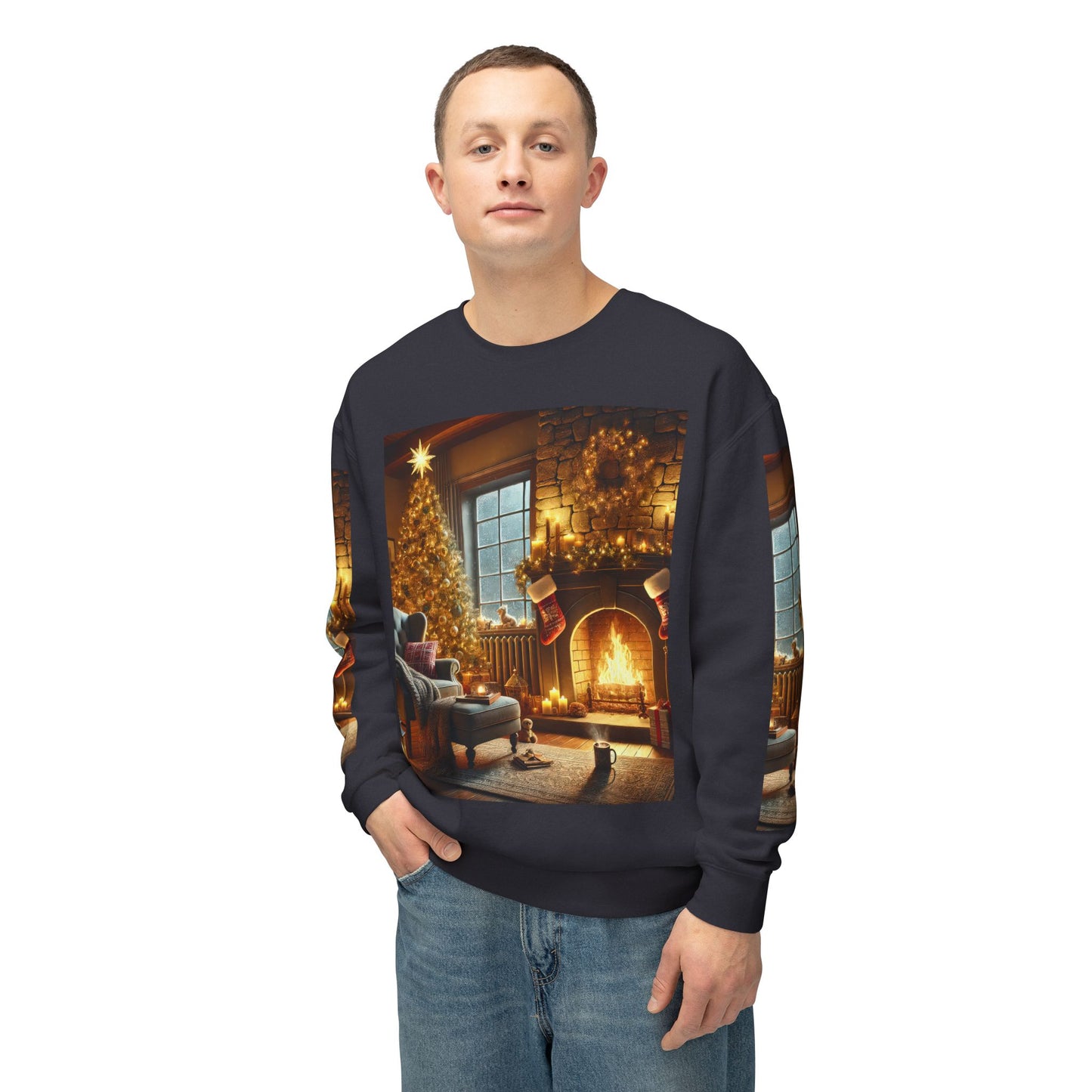 Unisex Lightweight Crewneck Sweatshirt