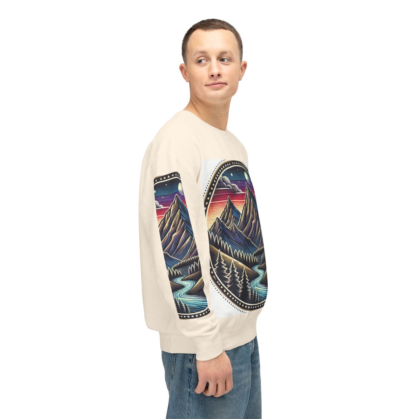 Unisex Lightweight Crewneck Sweatshirt