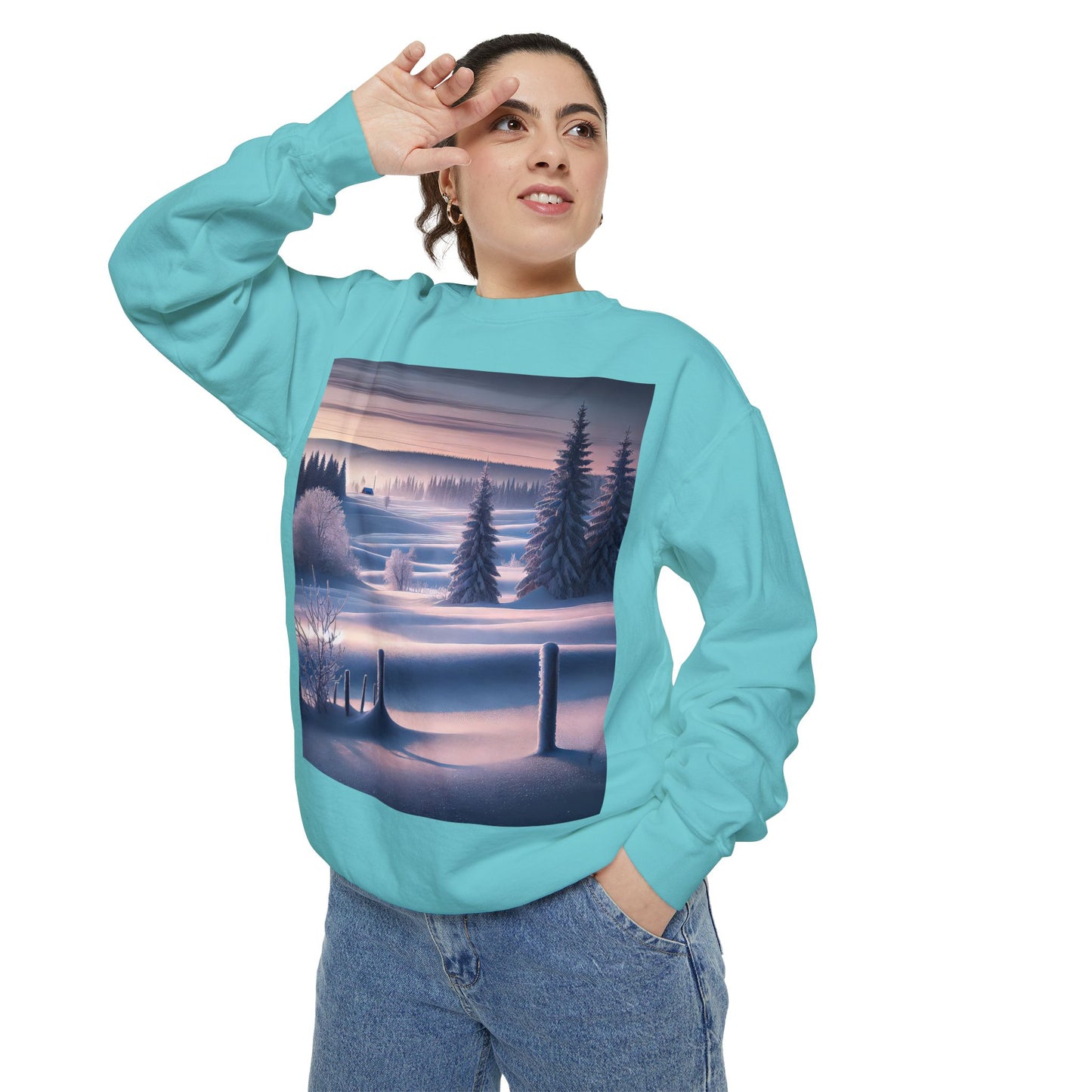 Unisex Garment-Dyed Sweatshirt