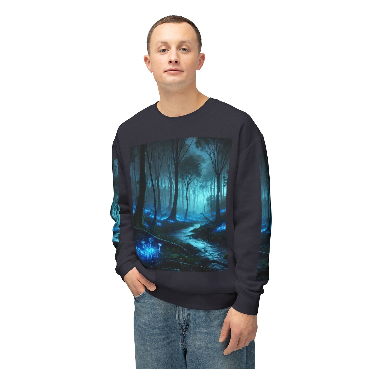 Unisex Lightweight Crewneck Sweatshirt