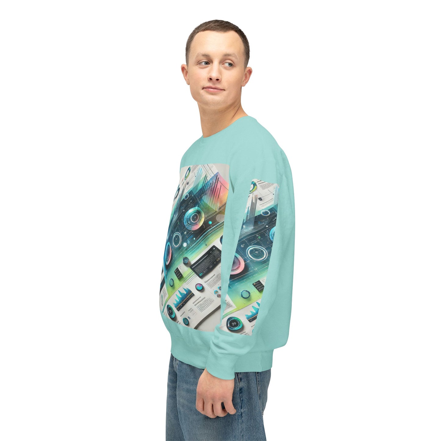 Unisex Lightweight Crewneck Sweatshirt