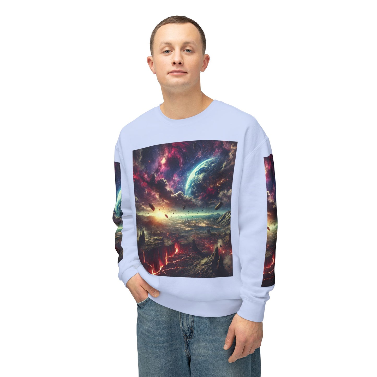 Unisex Lightweight Crewneck Sweatshirt