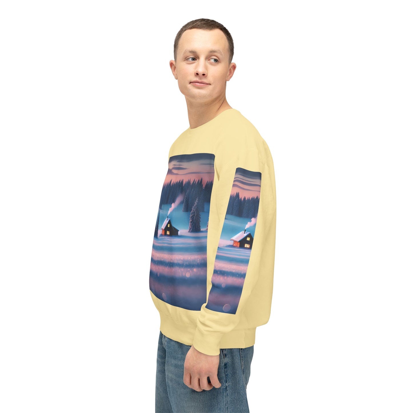 Unisex Lightweight Crewneck Sweatshirt