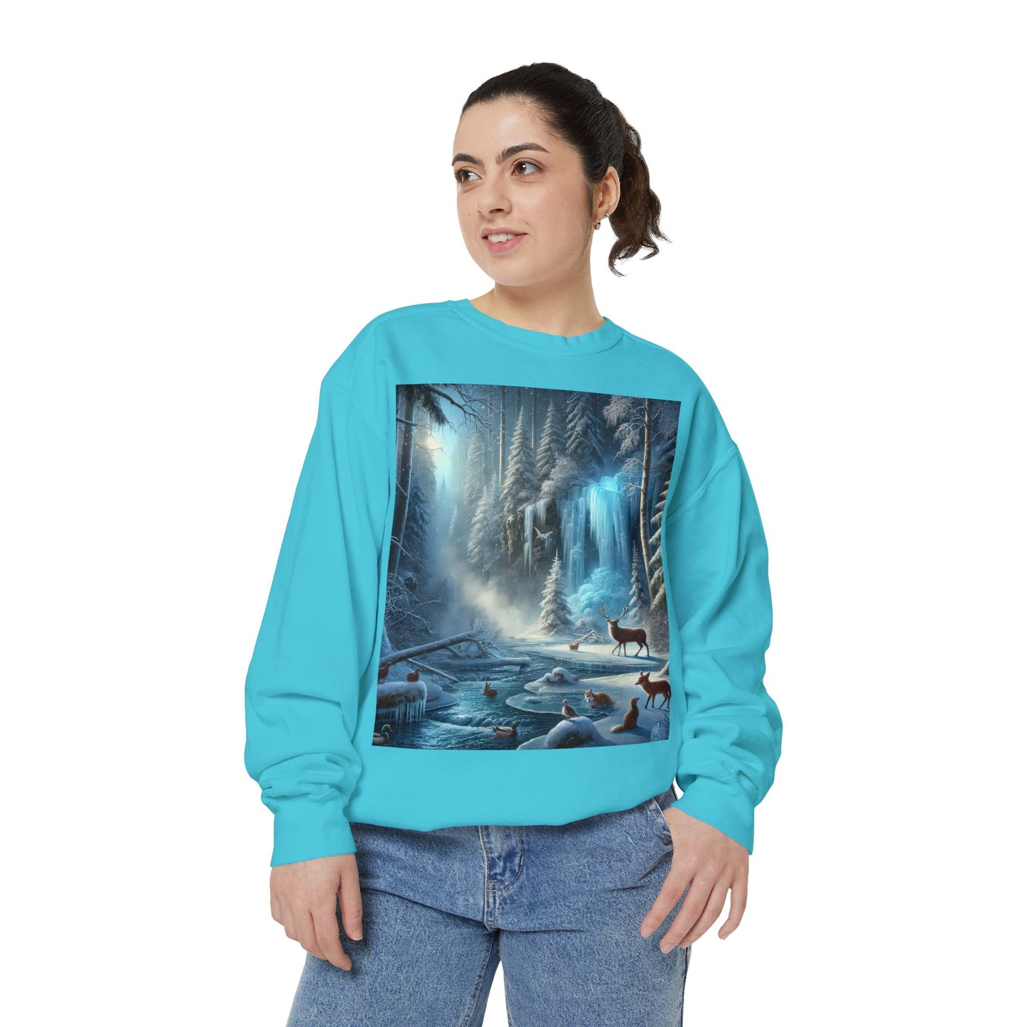 Unisex Garment-Dyed Sweatshirt