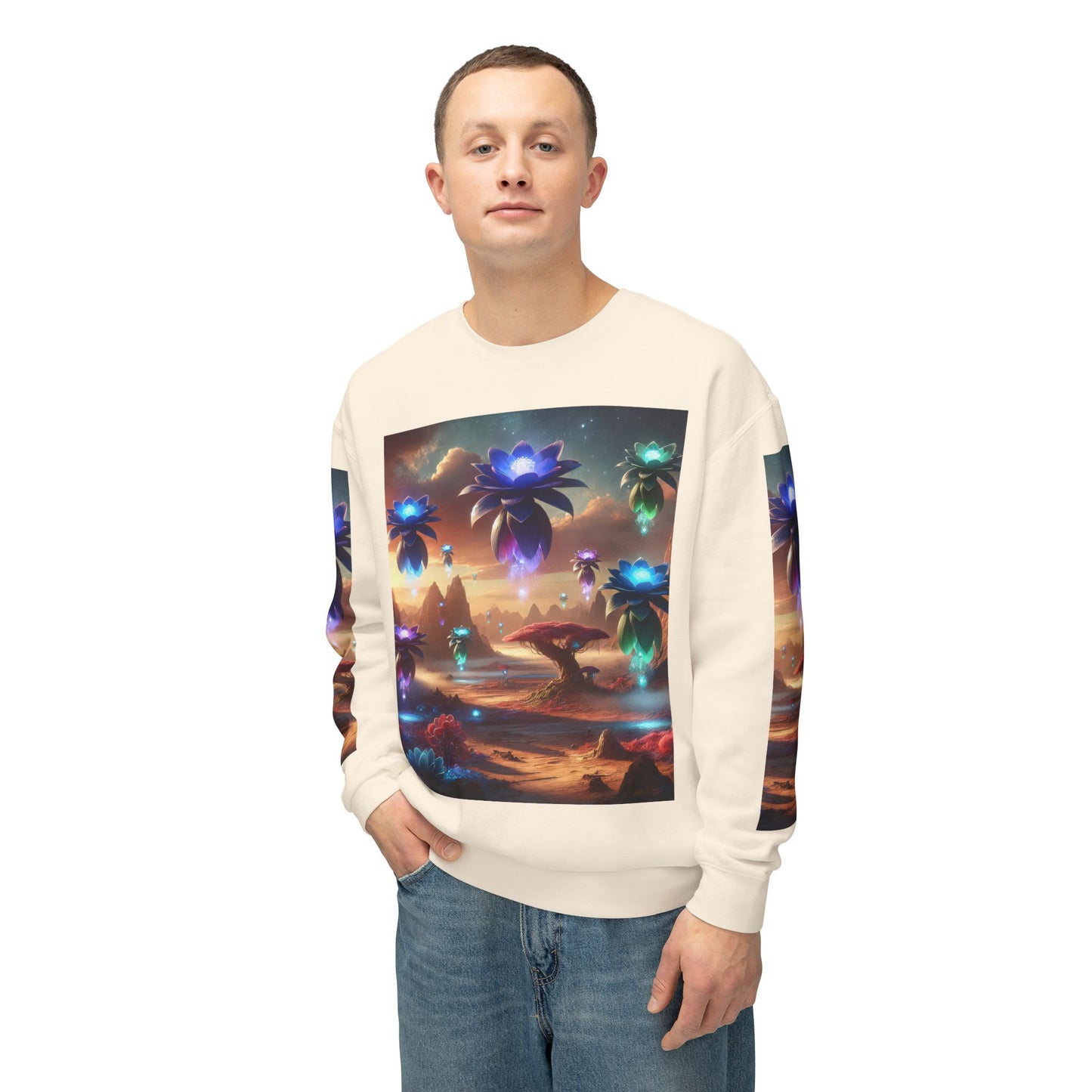 Unisex Lightweight Crewneck Sweatshirt