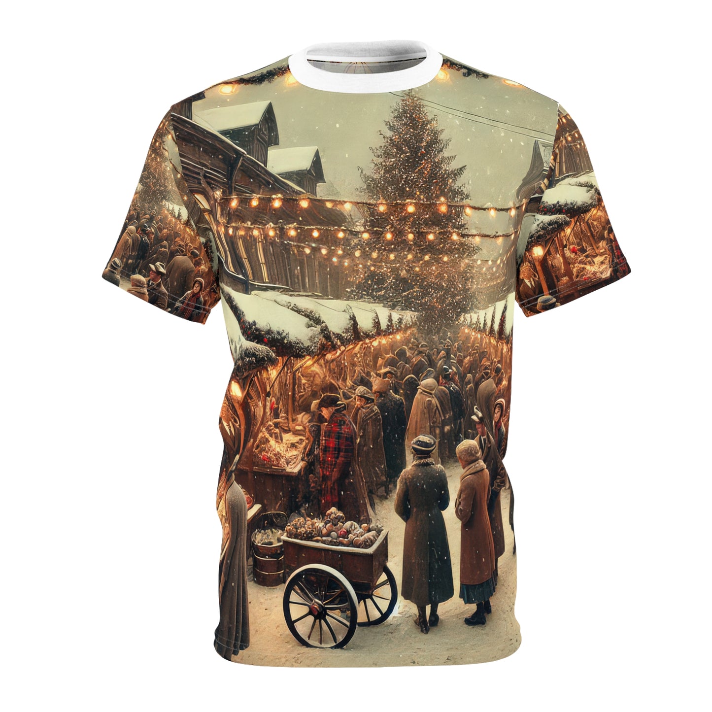 Unisex Cut & Sew Tee (AOP)