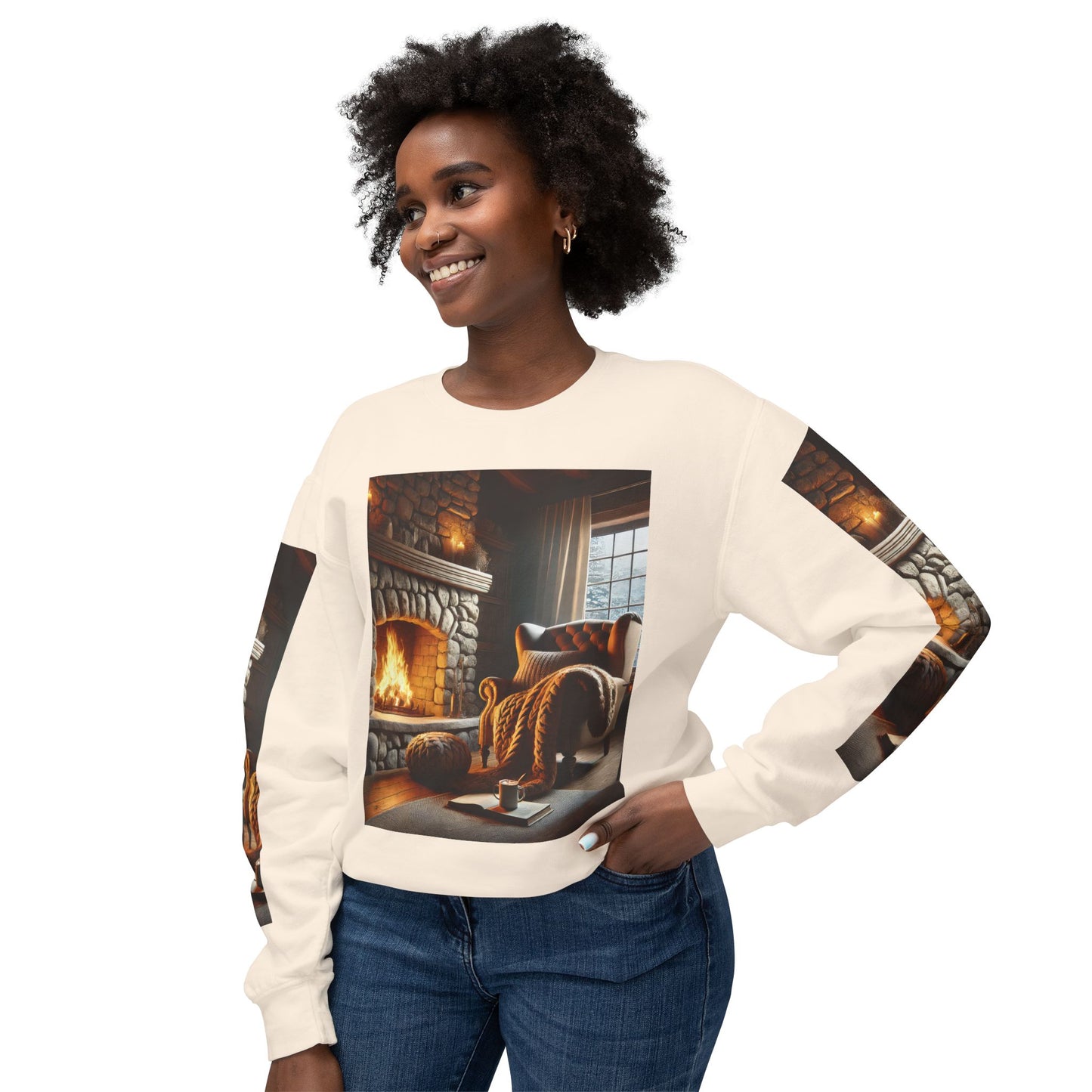 Unisex Lightweight Crewneck Sweatshirt