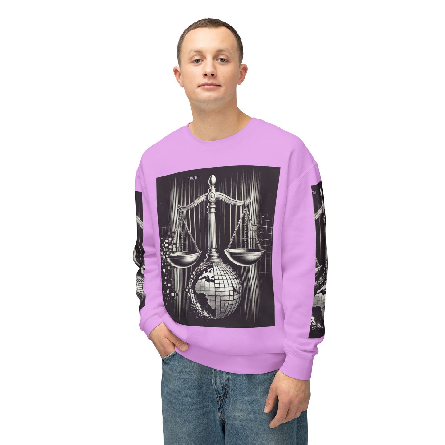 Unisex Lightweight Crewneck Sweatshirt