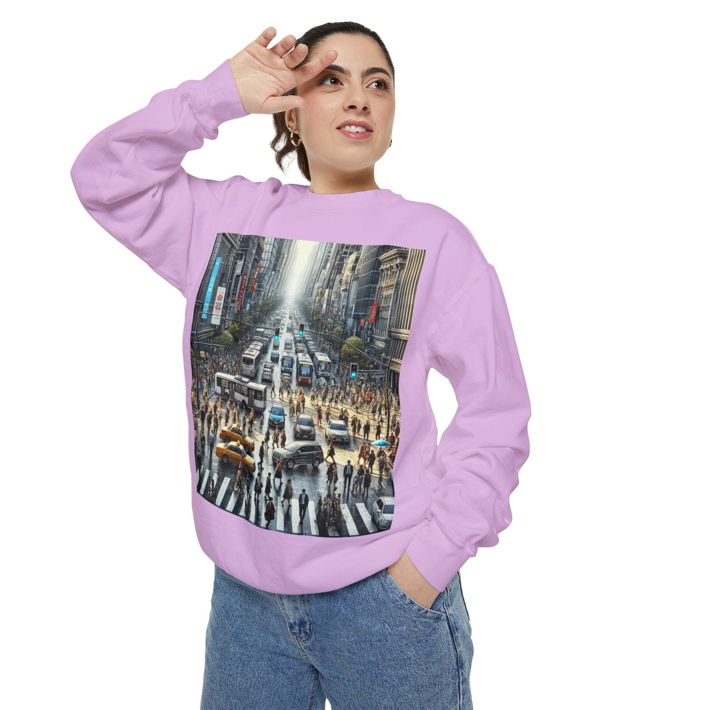 Unisex Garment-Dyed Sweatshirt