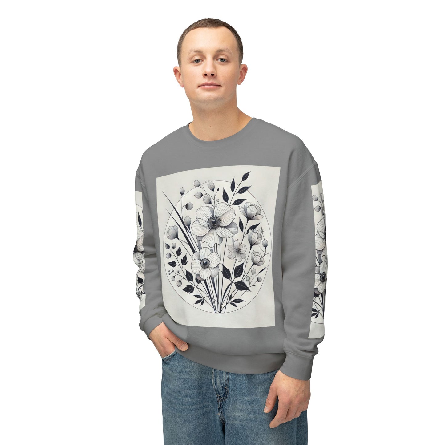 Unisex Lightweight Crewneck Sweatshirt