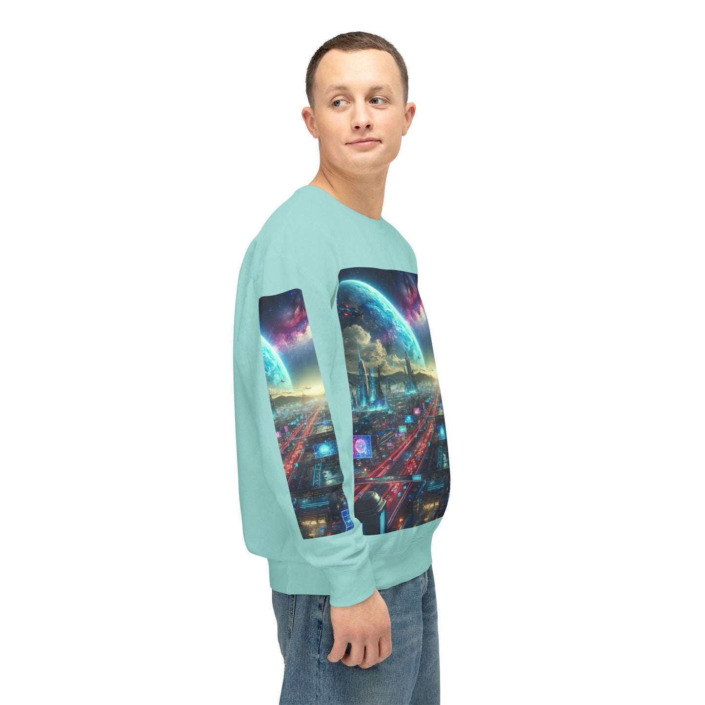 Unisex Lightweight Crewneck Sweatshirt