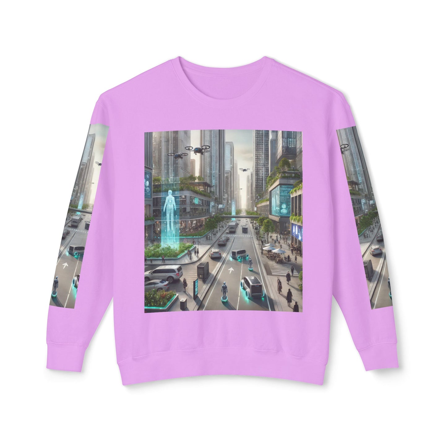 Unisex Lightweight Crewneck Sweatshirt