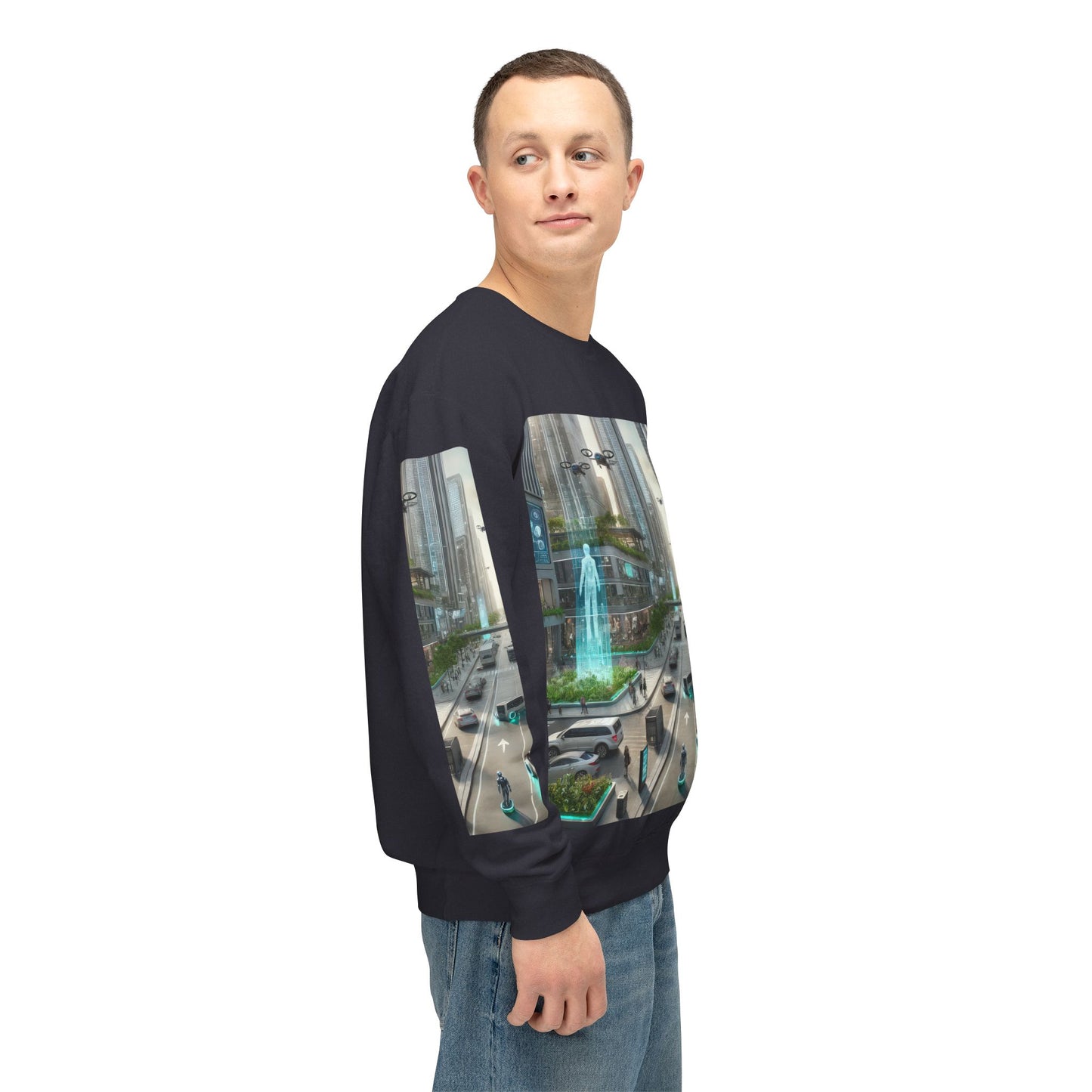 Unisex Lightweight Crewneck Sweatshirt