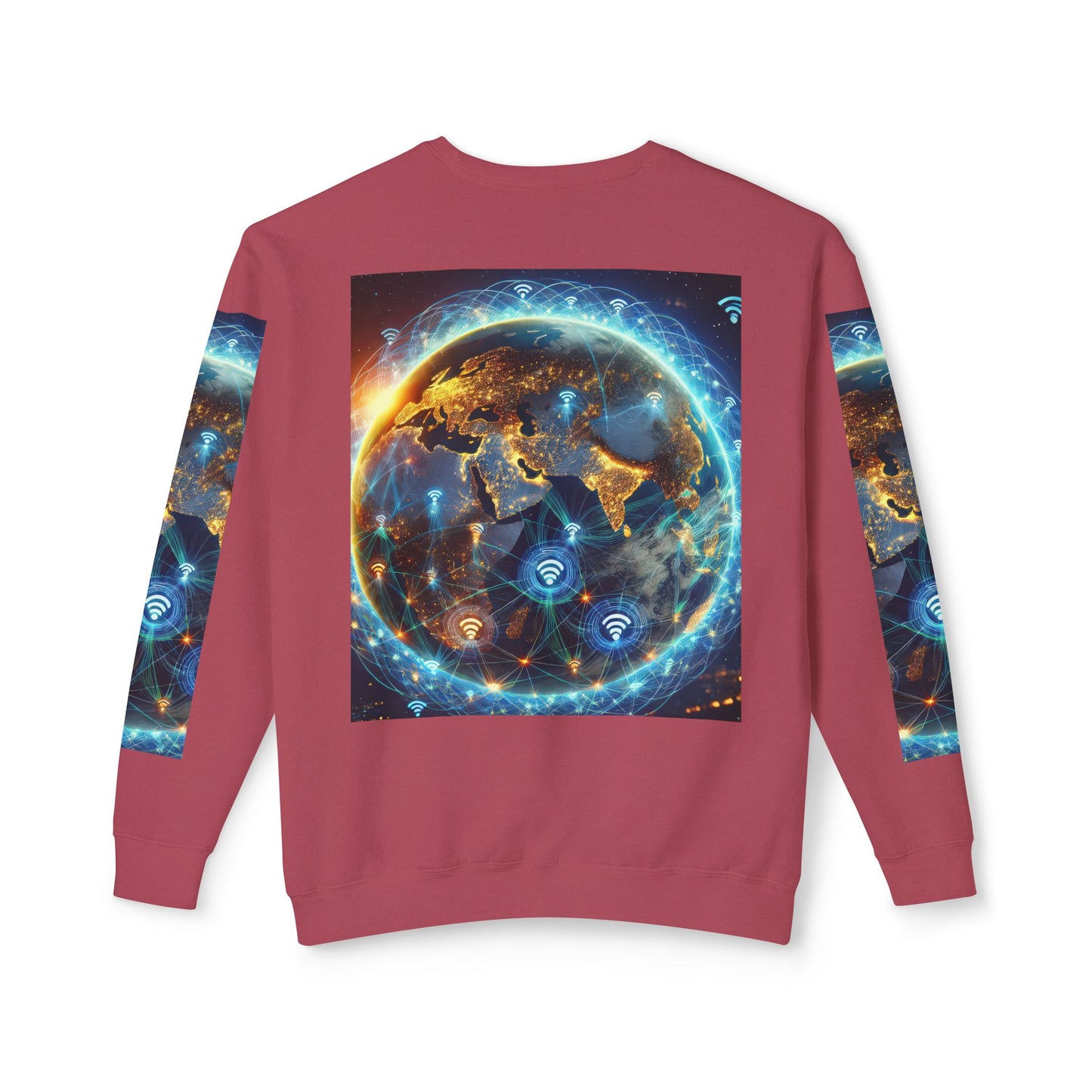 Unisex Lightweight Crewneck Sweatshirt