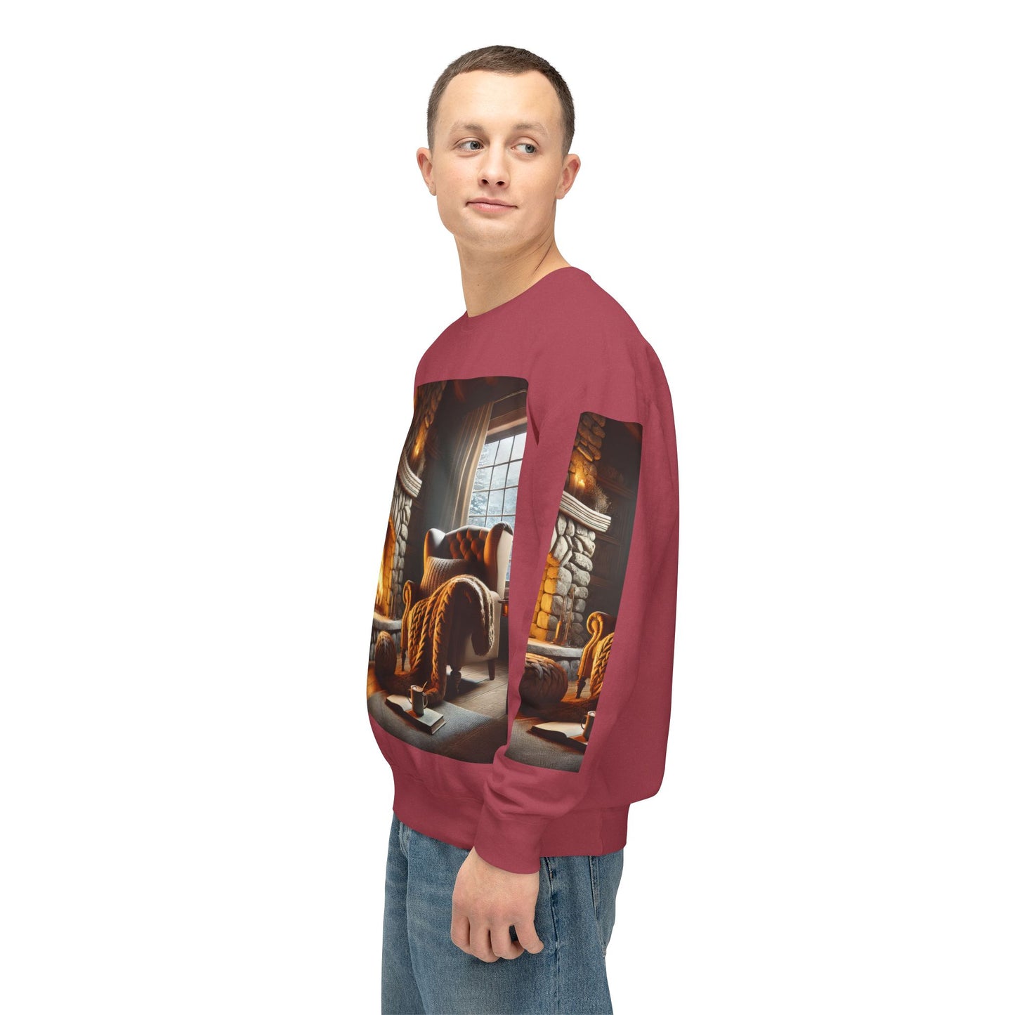 Unisex Lightweight Crewneck Sweatshirt