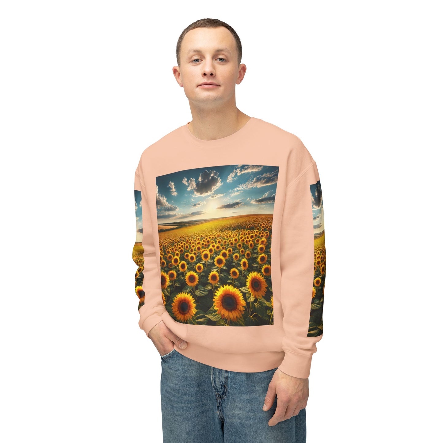 Unisex Lightweight Crewneck Sweatshirt