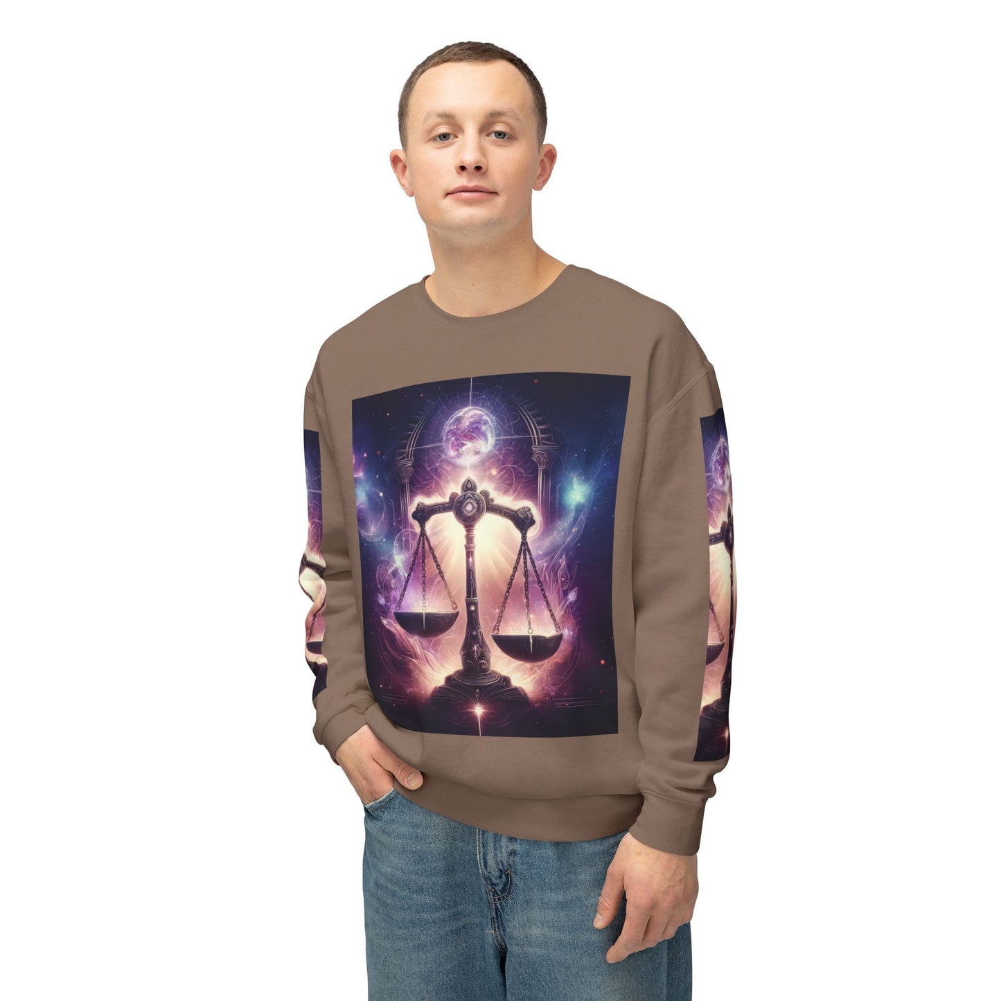 Unisex Lightweight Crewneck Sweatshirt