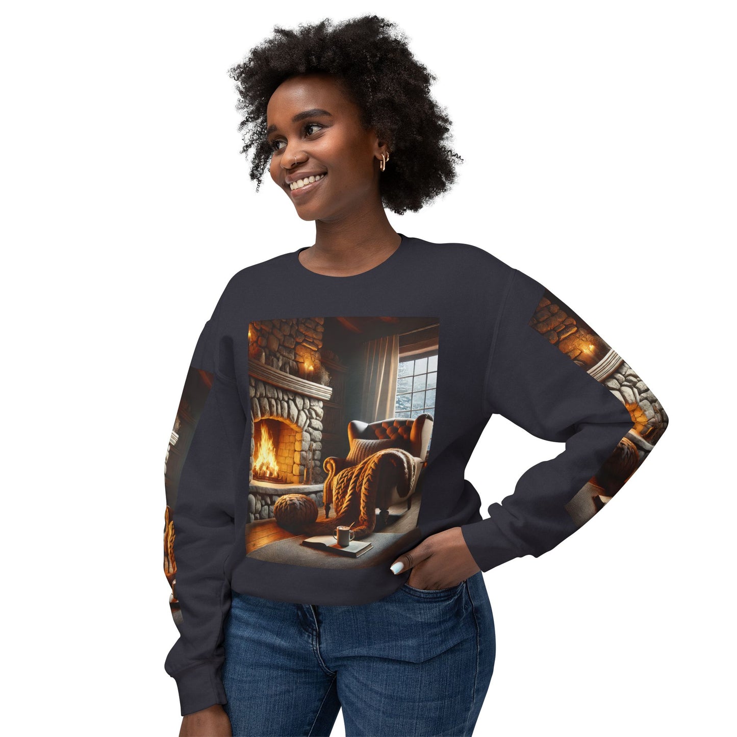 Unisex Lightweight Crewneck Sweatshirt