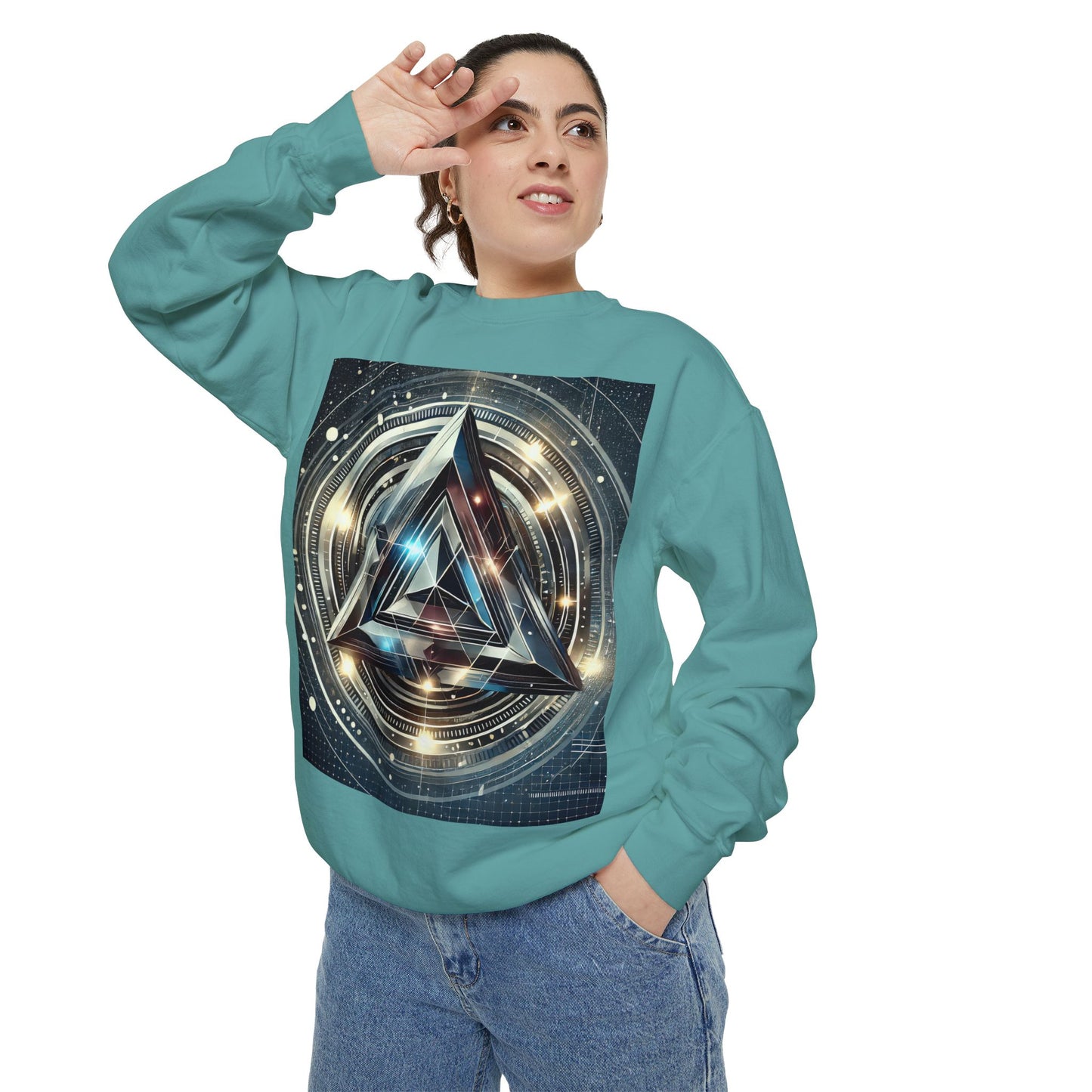 Unisex Garment-Dyed Sweatshirt