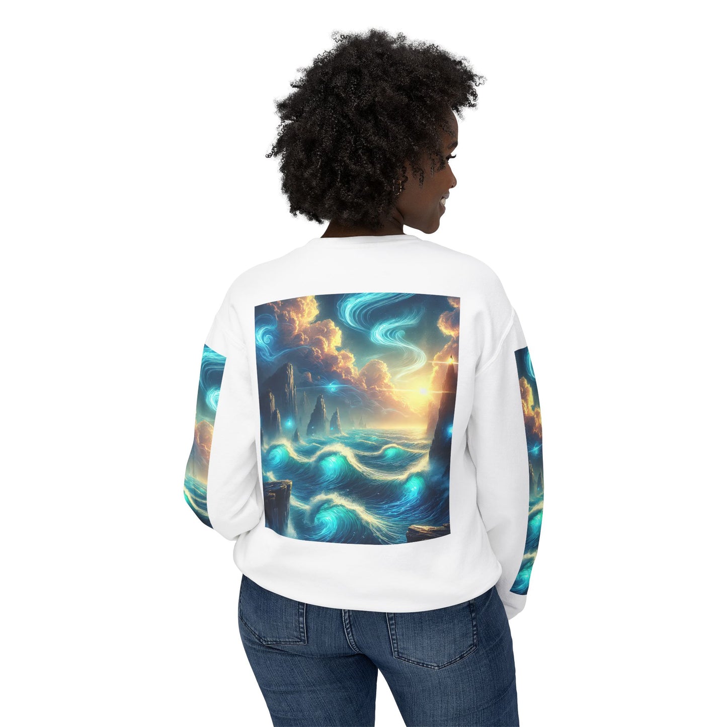 Unisex Lightweight Crewneck Sweatshirt