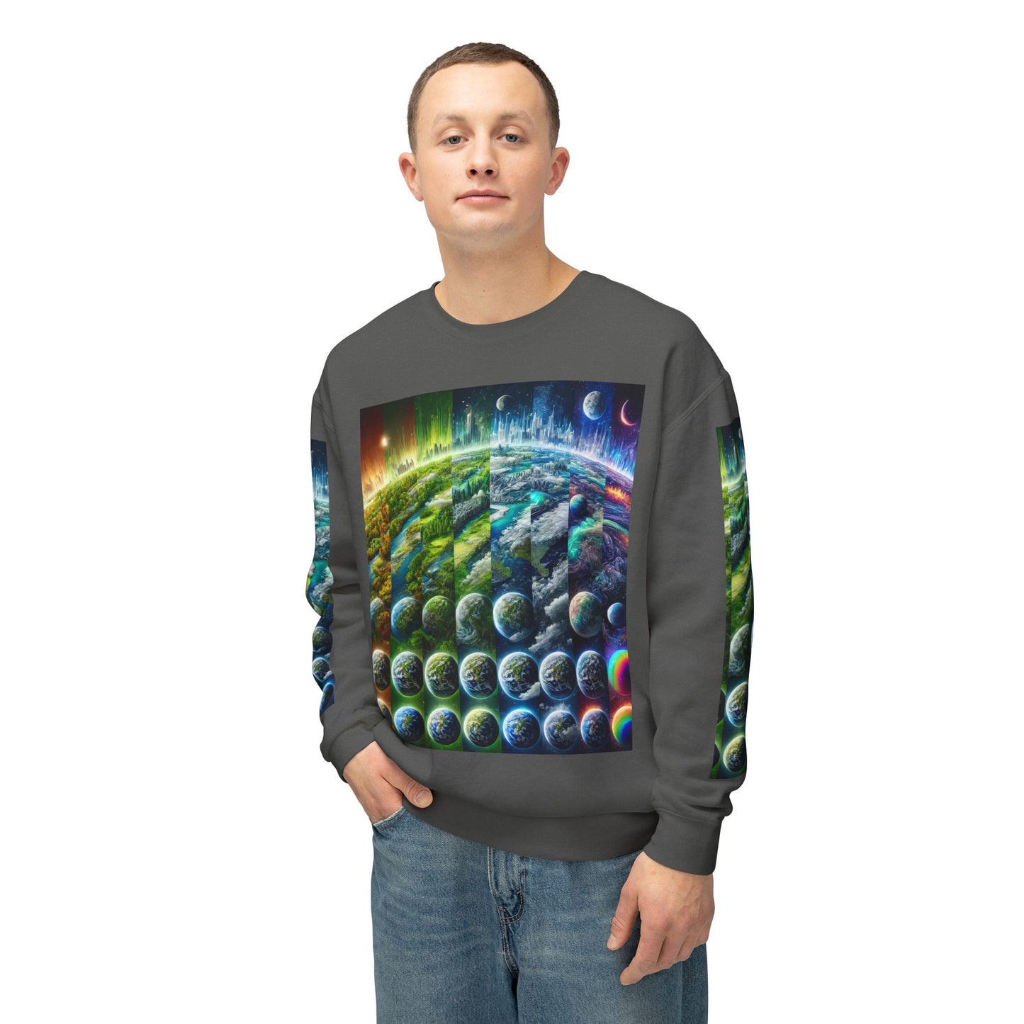 Unisex Lightweight Crewneck Sweatshirt