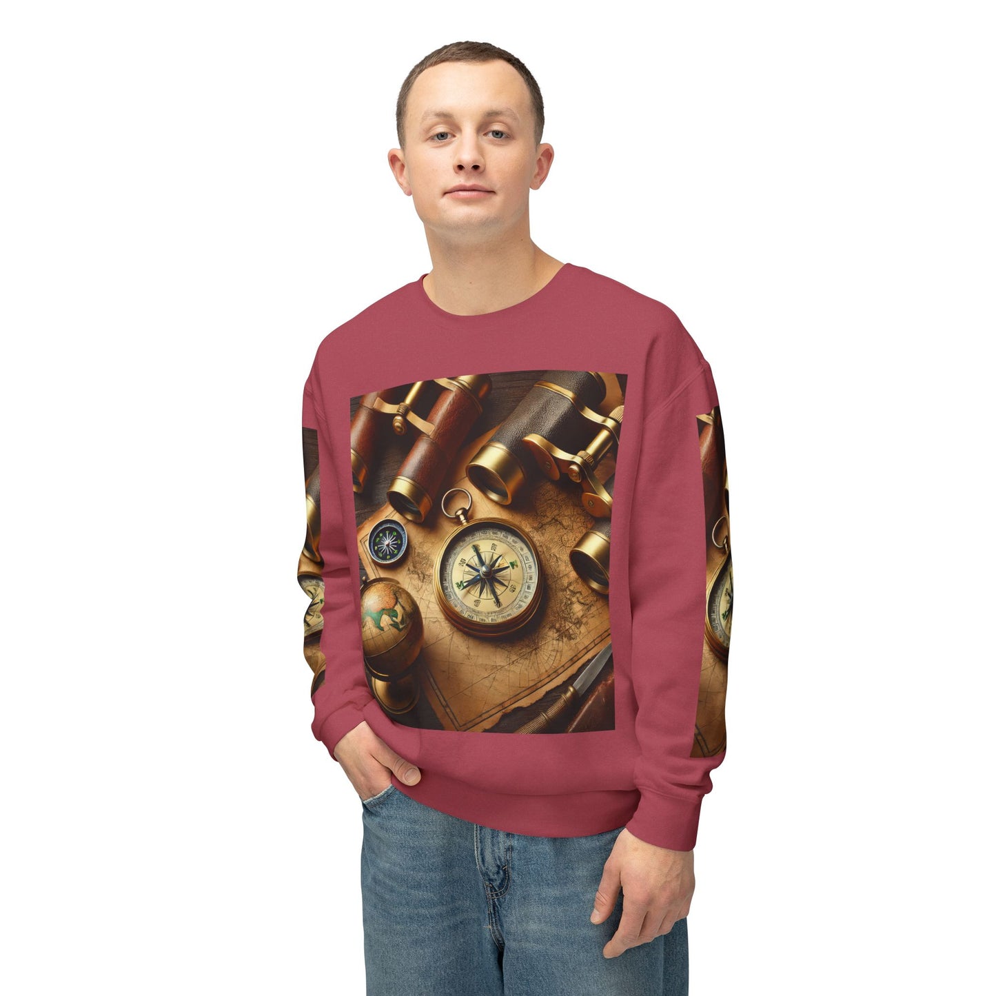 Unisex Lightweight Crewneck Sweatshirt