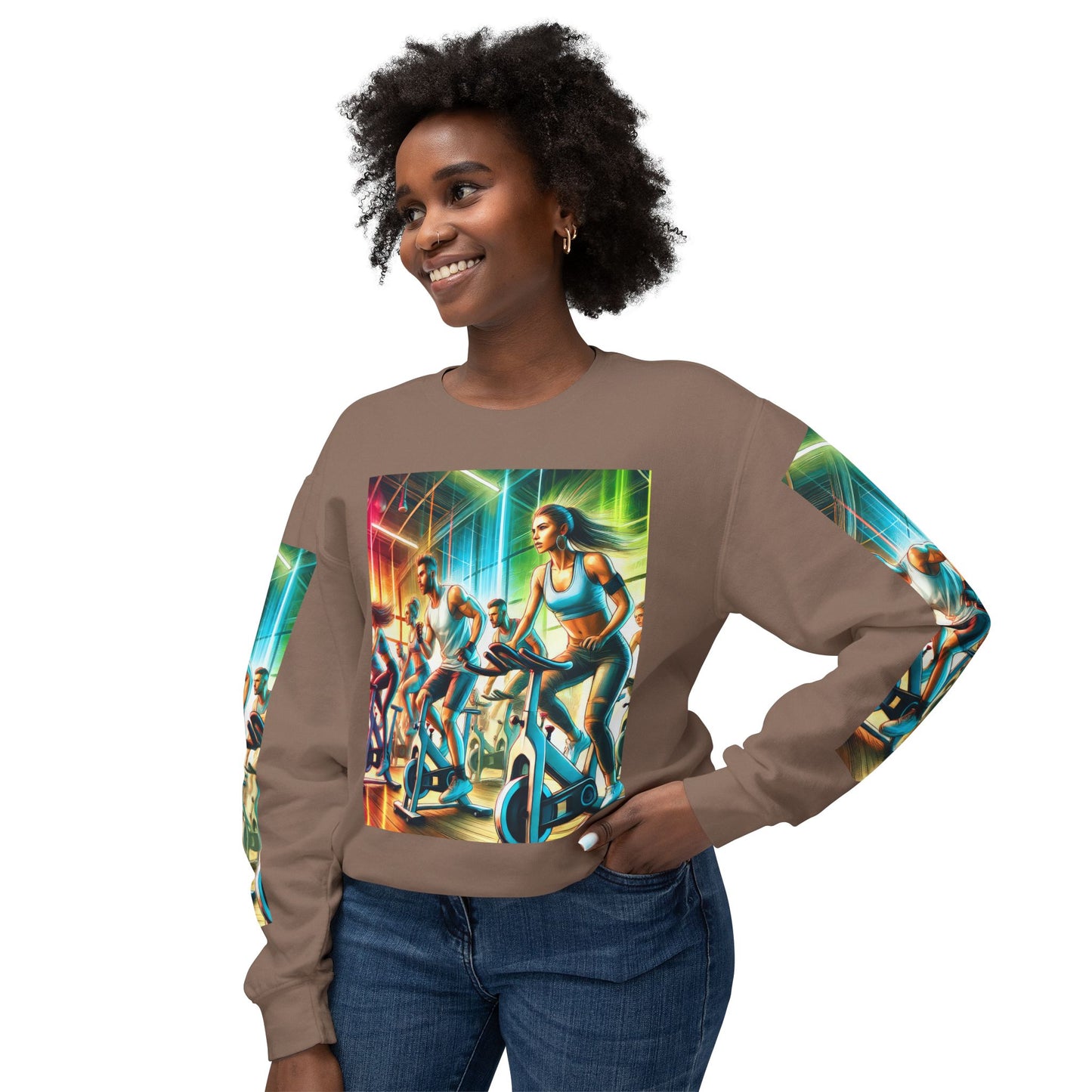 Unisex Lightweight Crewneck Sweatshirt