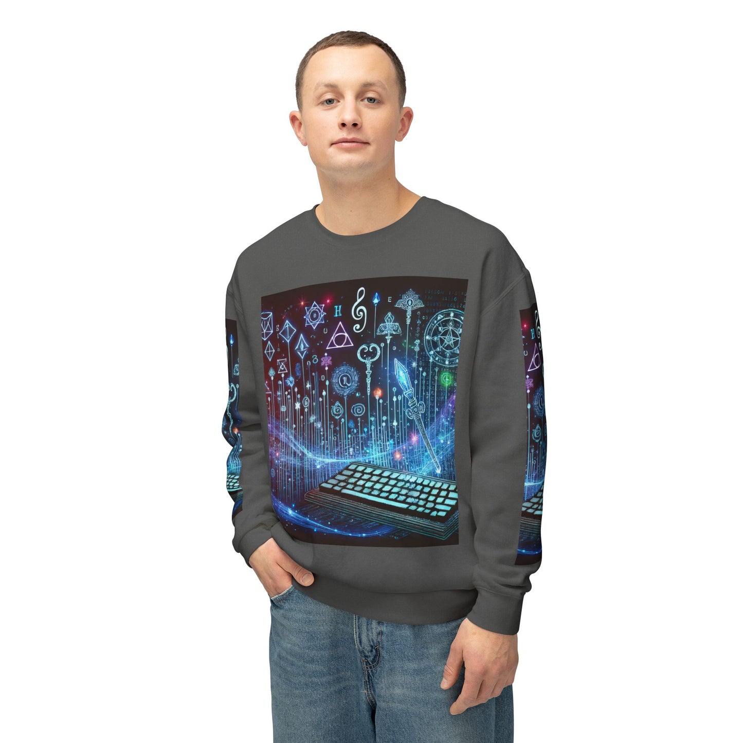 Unisex Lightweight Crewneck Sweatshirt