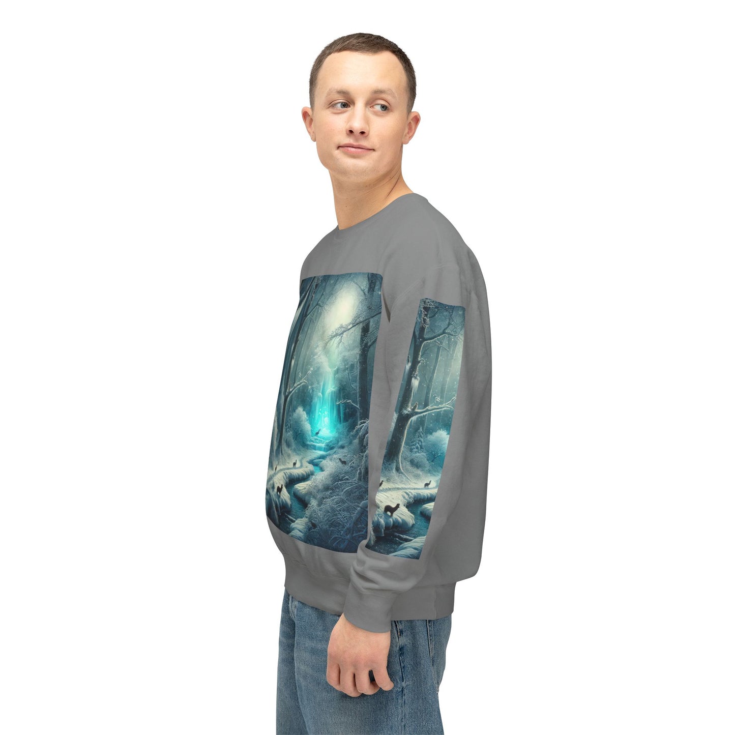 Unisex Lightweight Crewneck Sweatshirt