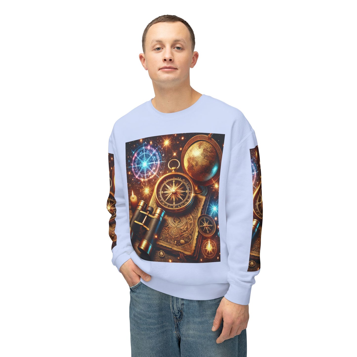 Unisex Lightweight Crewneck Sweatshirt