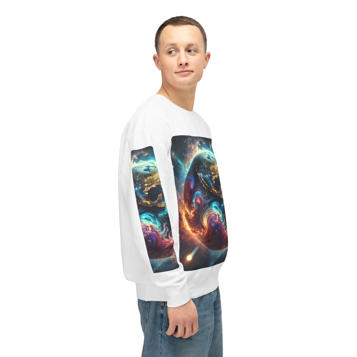 Unisex Lightweight Crewneck Sweatshirt