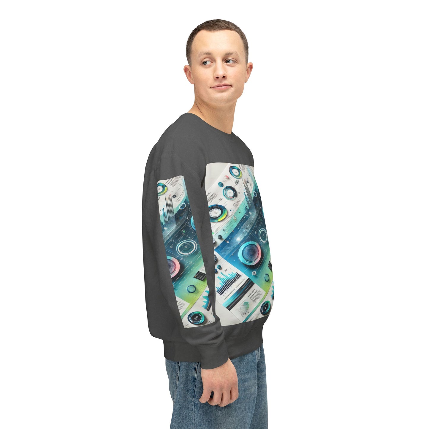 Unisex Lightweight Crewneck Sweatshirt