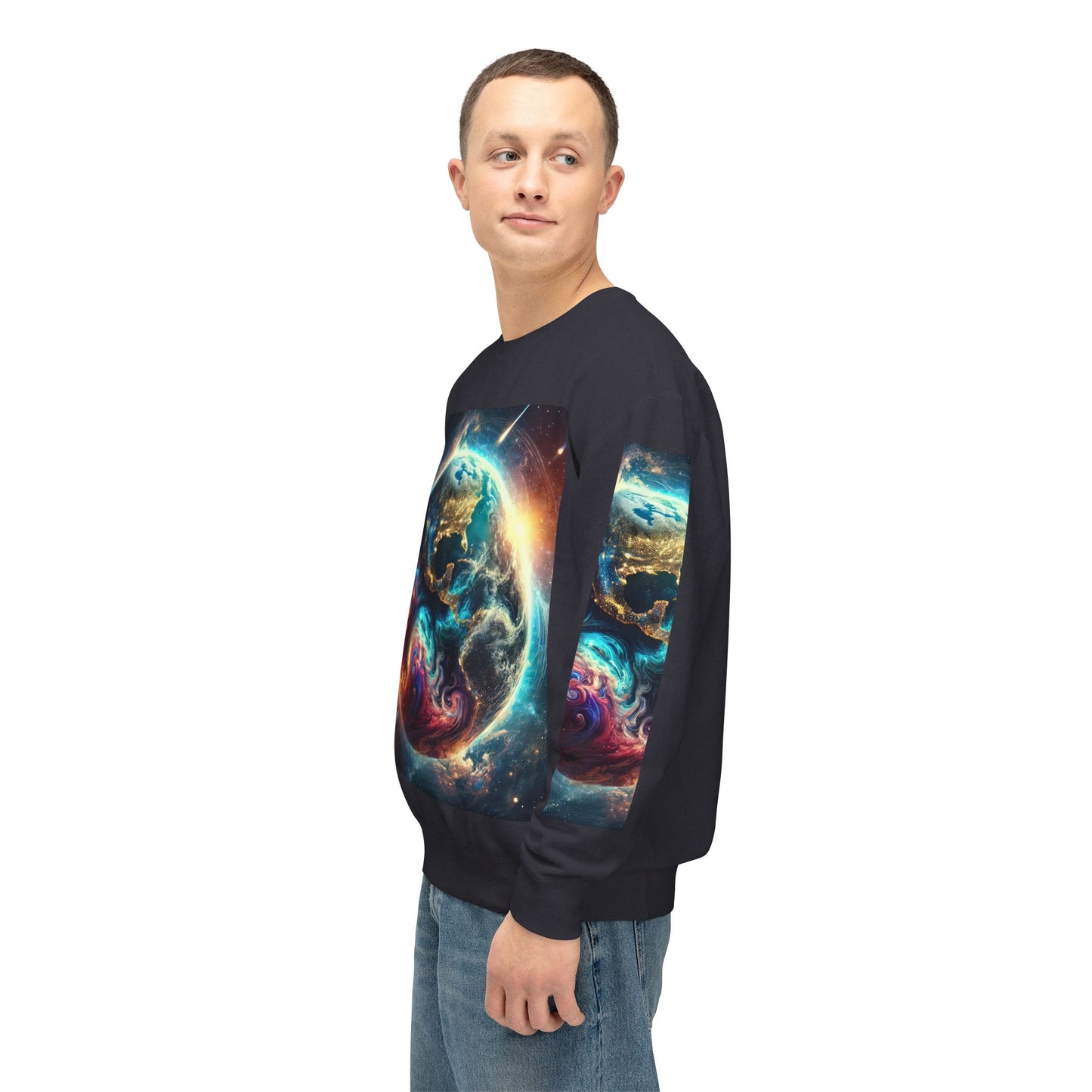 Unisex Lightweight Crewneck Sweatshirt