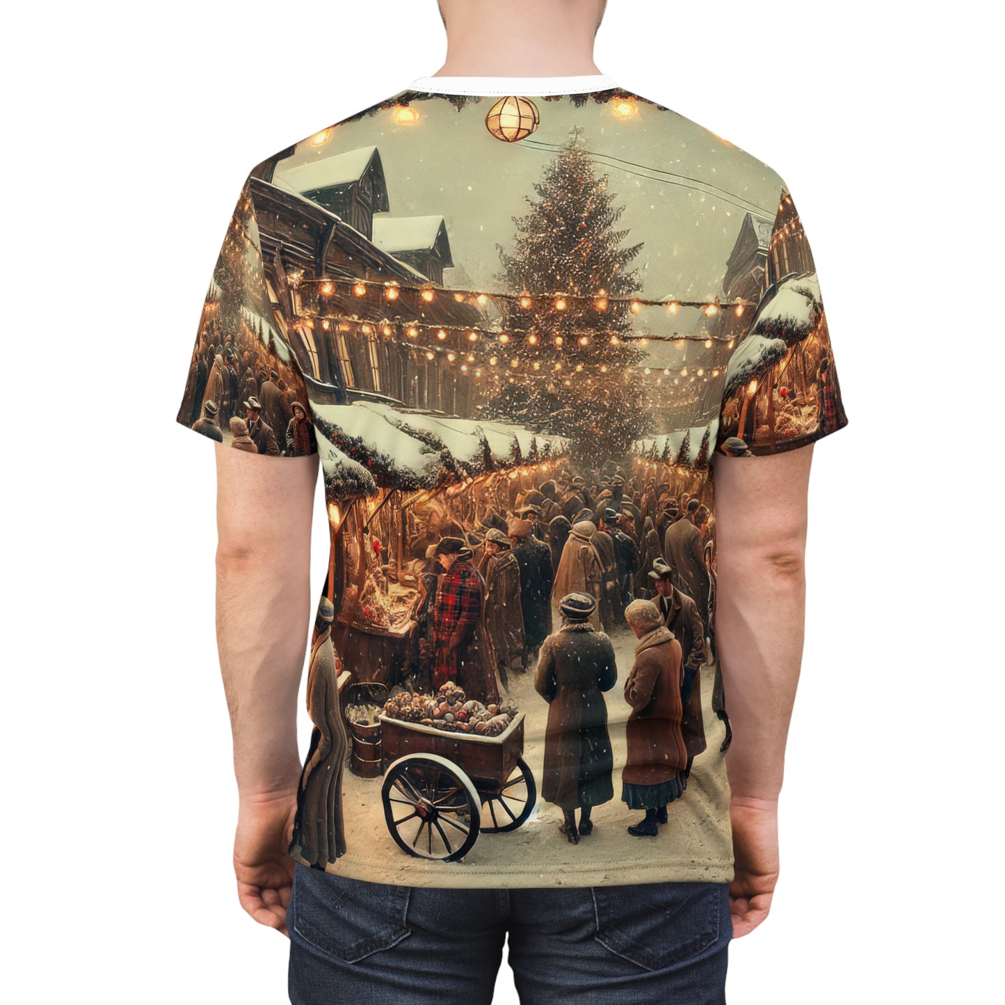 Unisex Cut & Sew Tee (AOP)