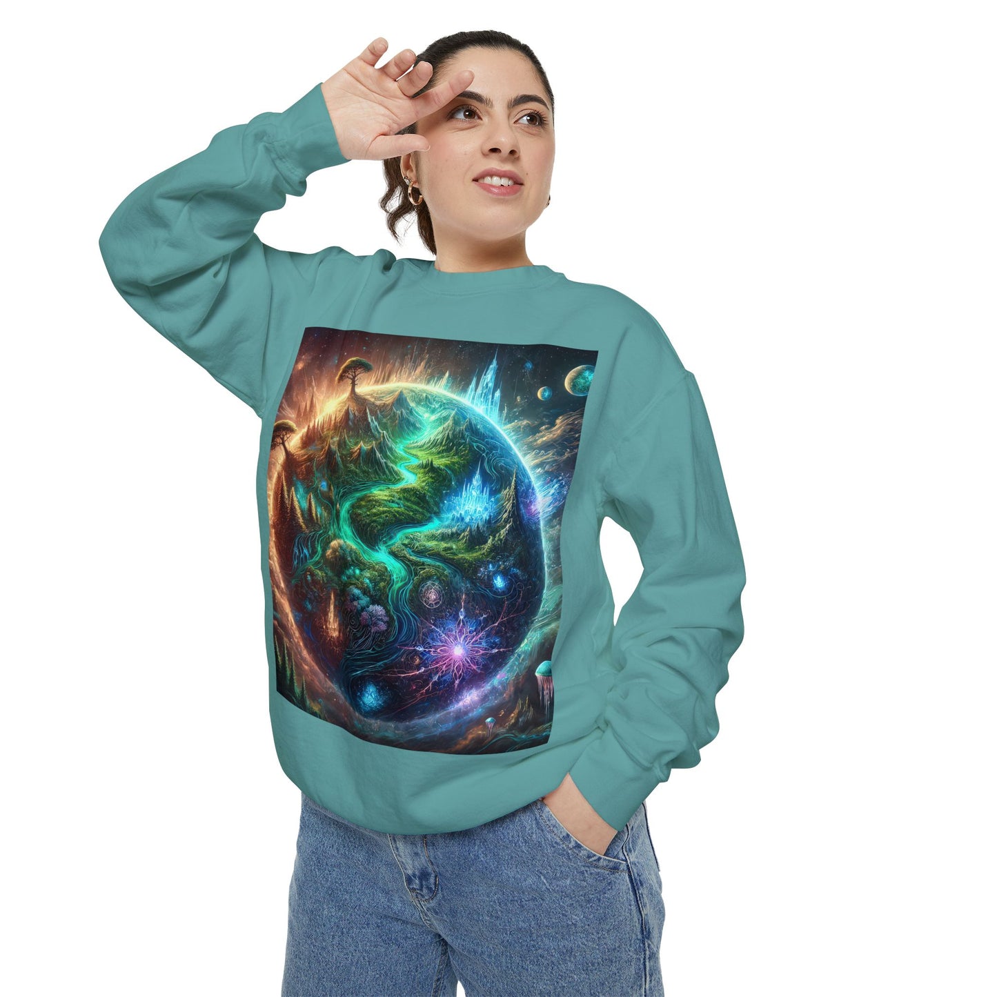 Unisex Garment-Dyed Sweatshirt