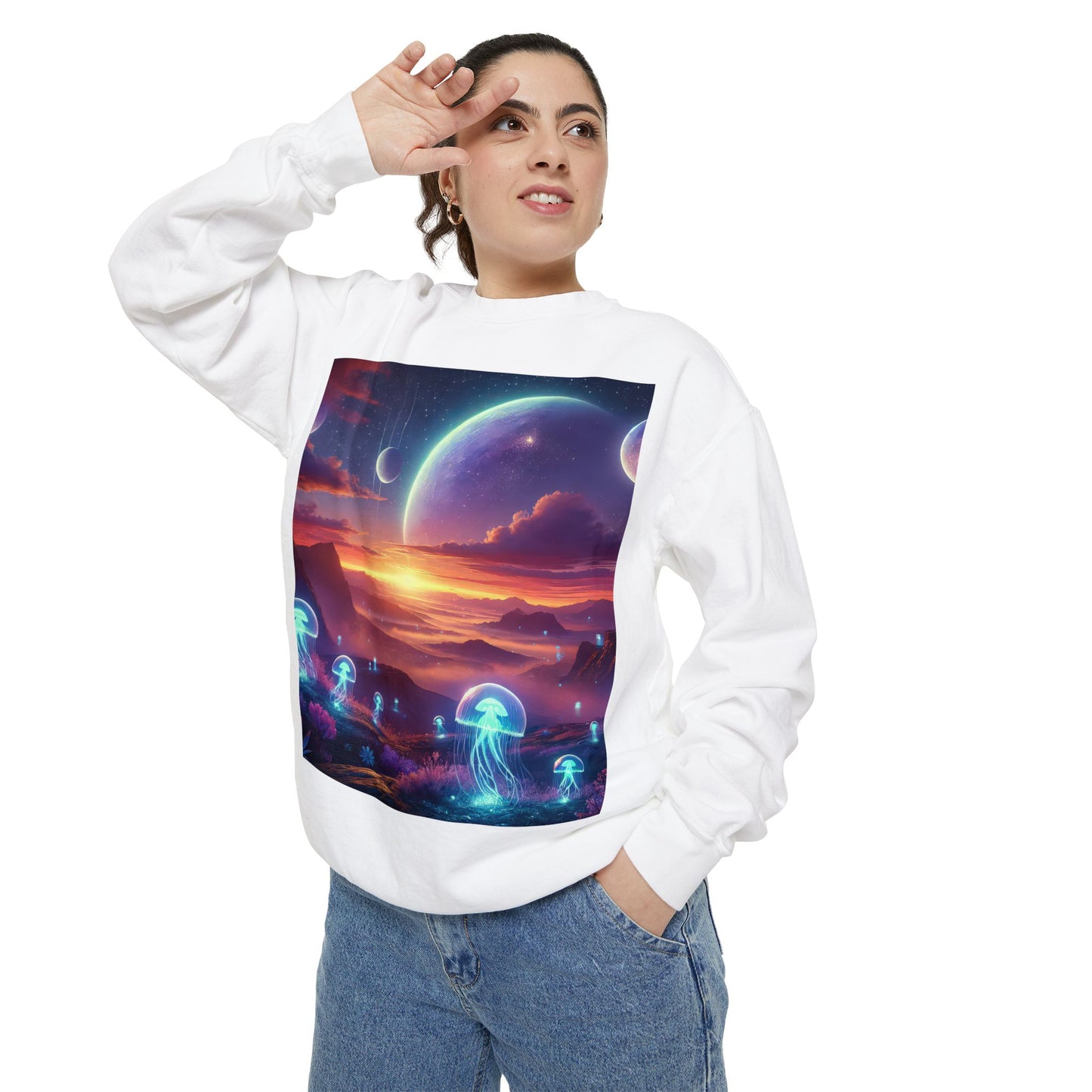 Unisex Garment-Dyed Sweatshirt